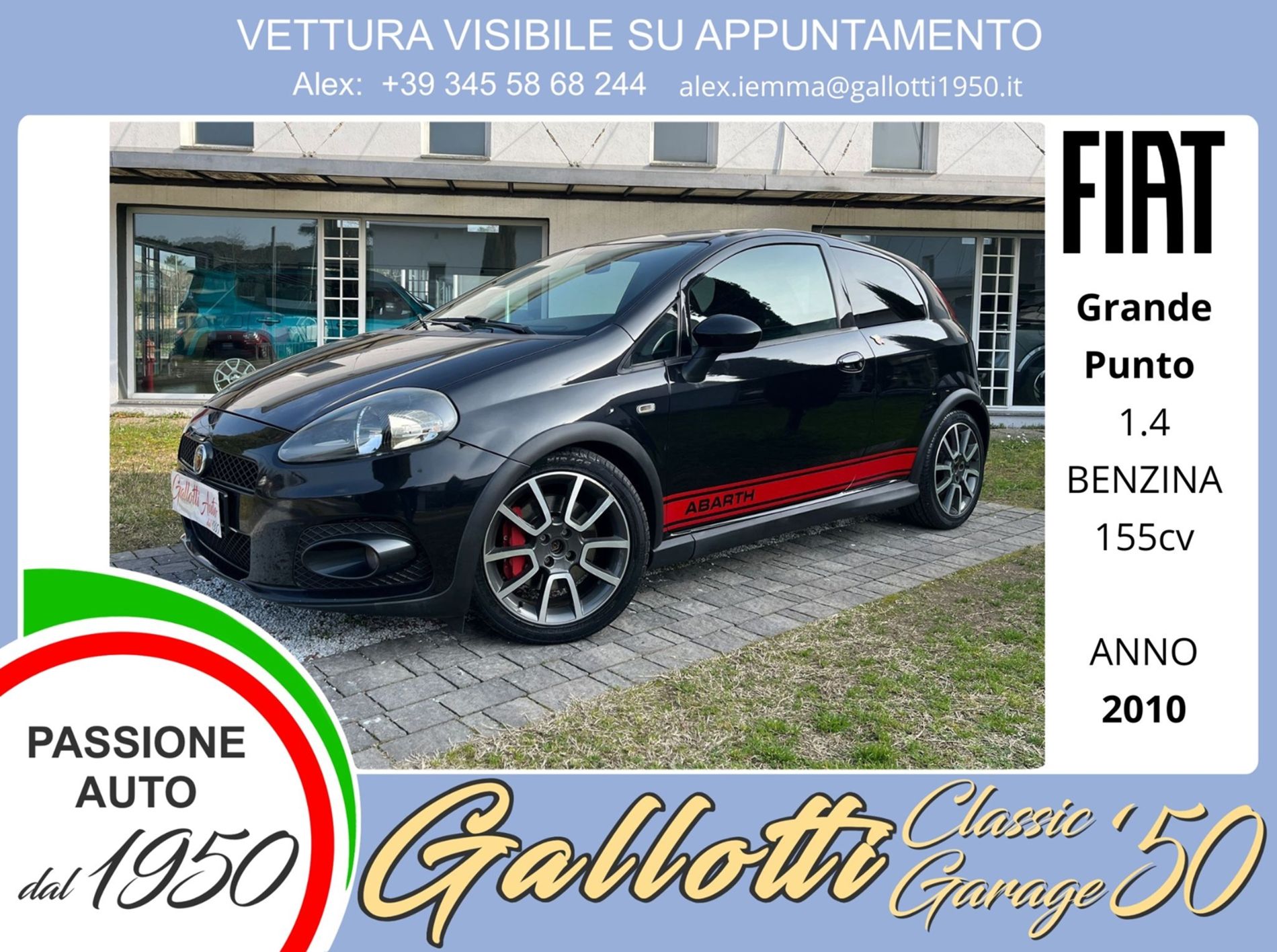 1.4 t. t-jet 155cv 3p - AUTO D'EPOCA - Gallotti Auto