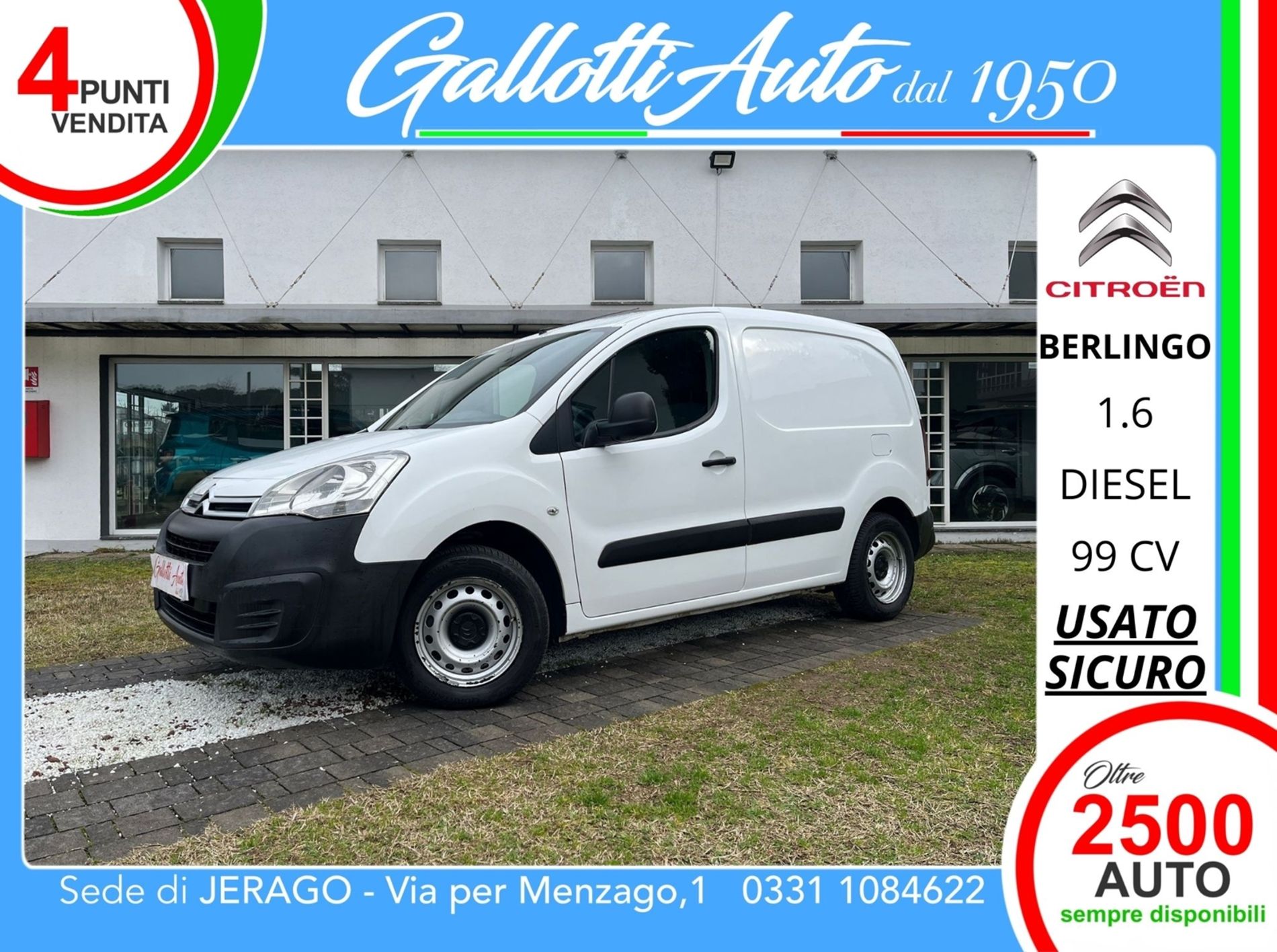 1.6 diesel 99cv + IVA - Gallotti Auto