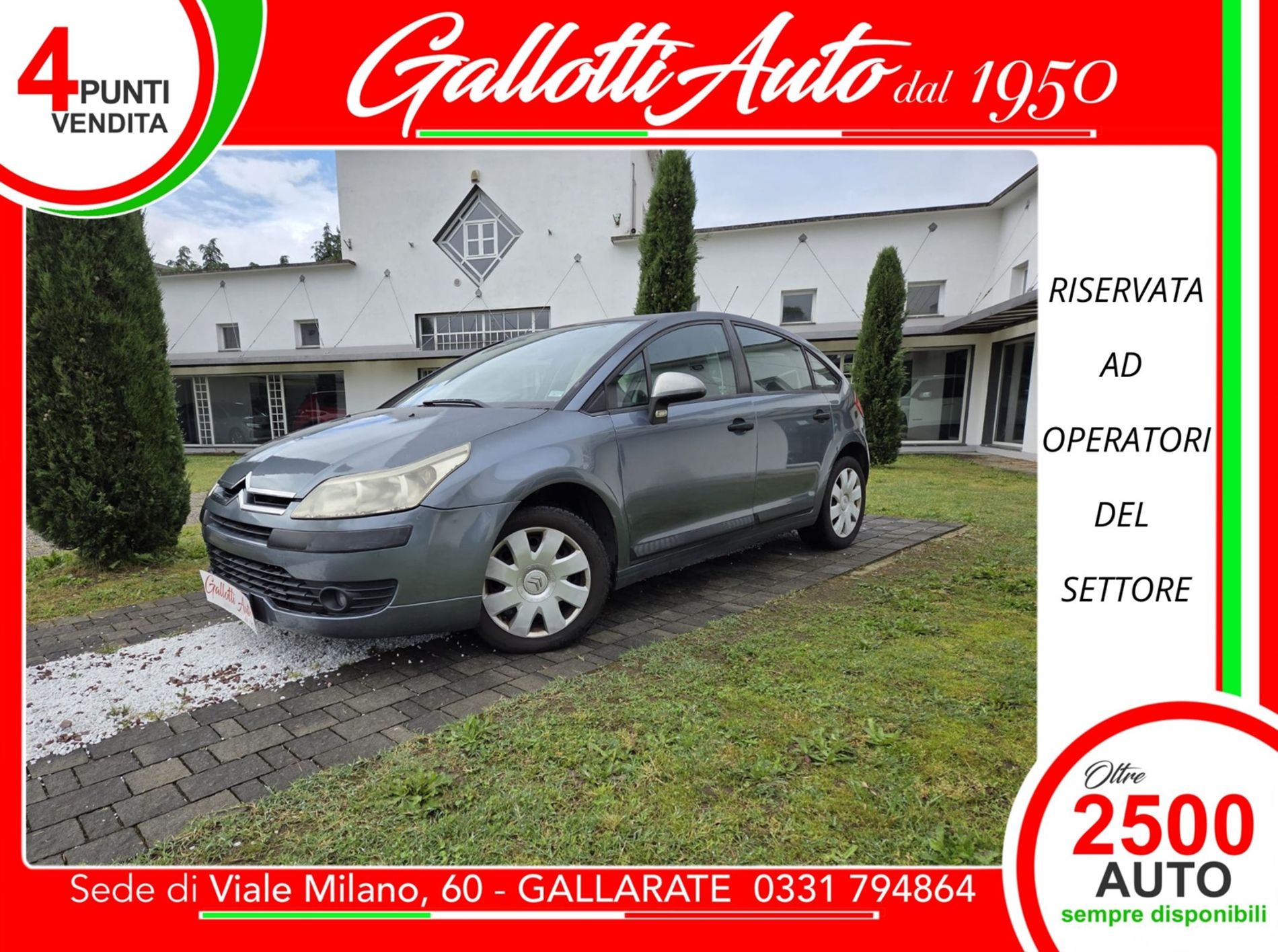 RISERVATA A COMMERCIANTI D’AUTO - Gallotti Auto