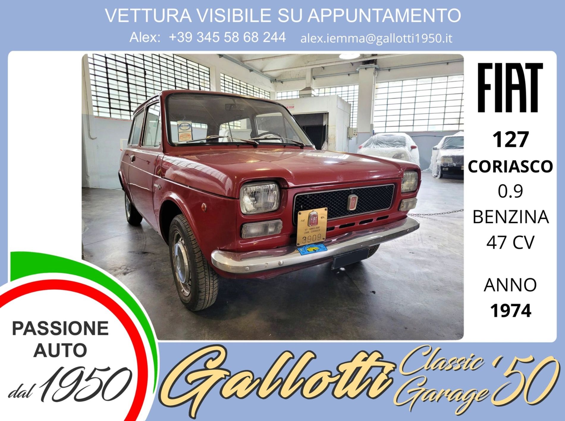 Familiare 0.9 benzina 61cv - Gallotti Auto