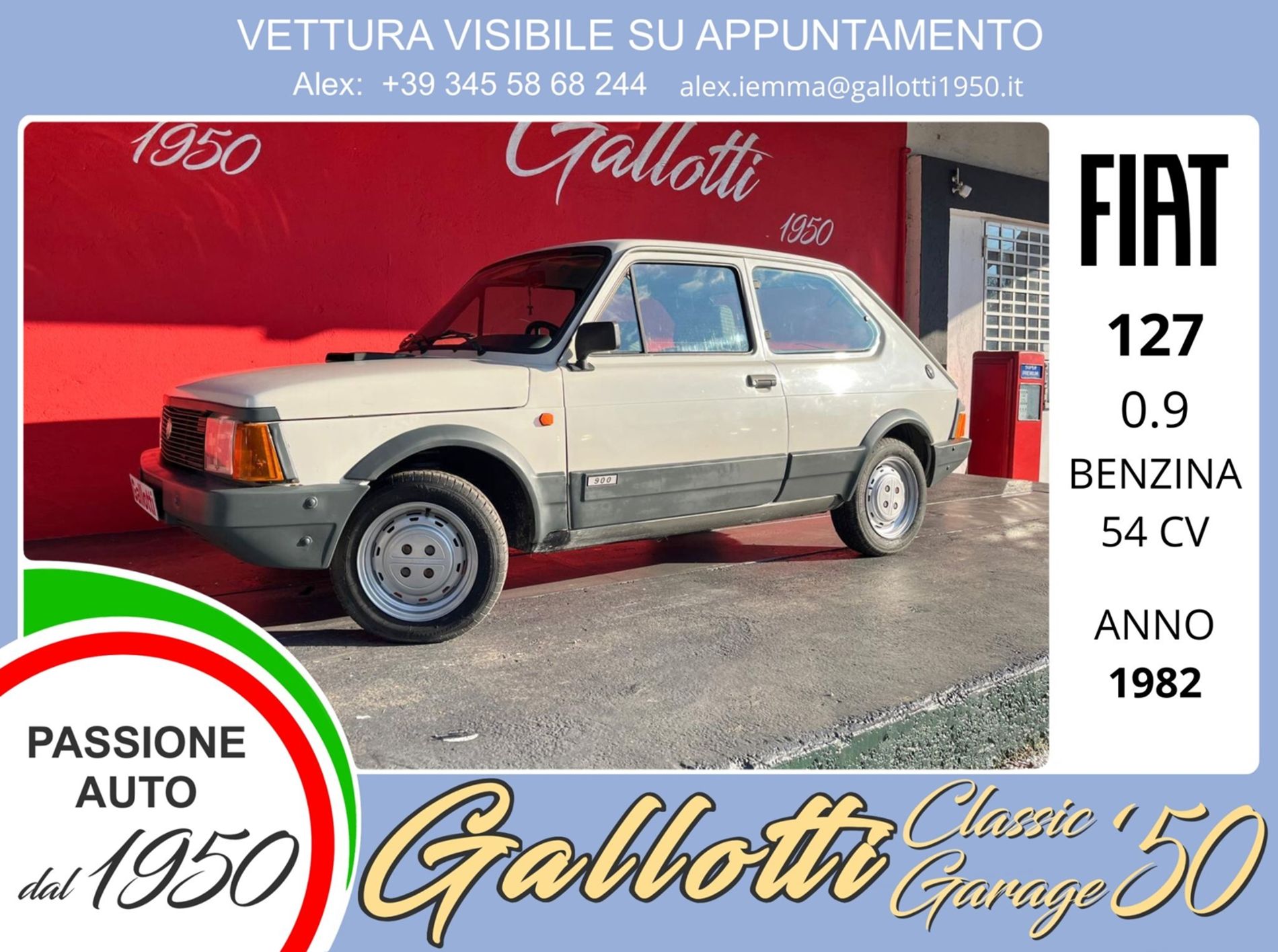 900 45cv 3 porte - Gallotti Auto