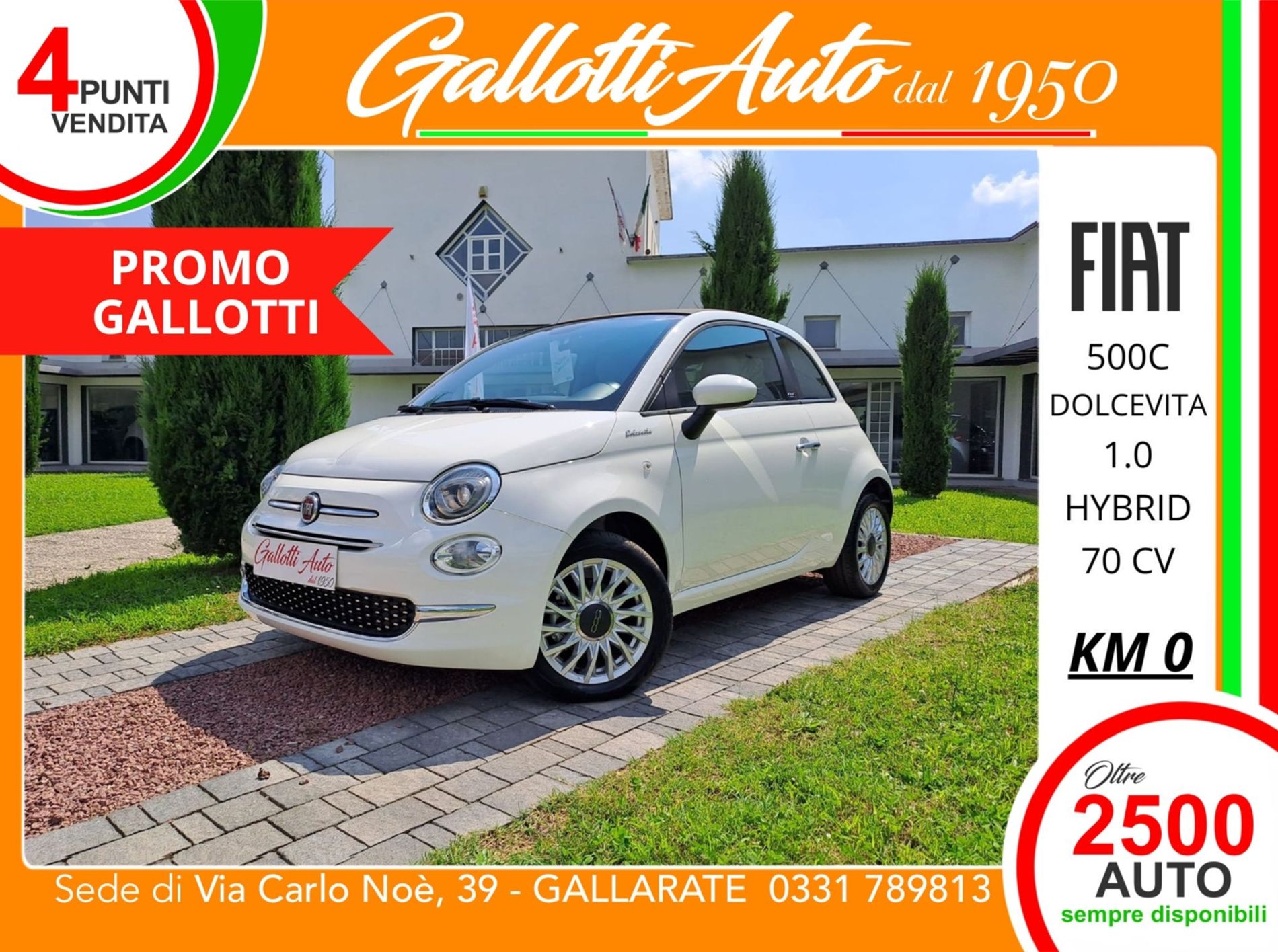 Dolcevita 1.0 Hybrid 70cv - PROMO GALLOTTI - Gallotti Auto