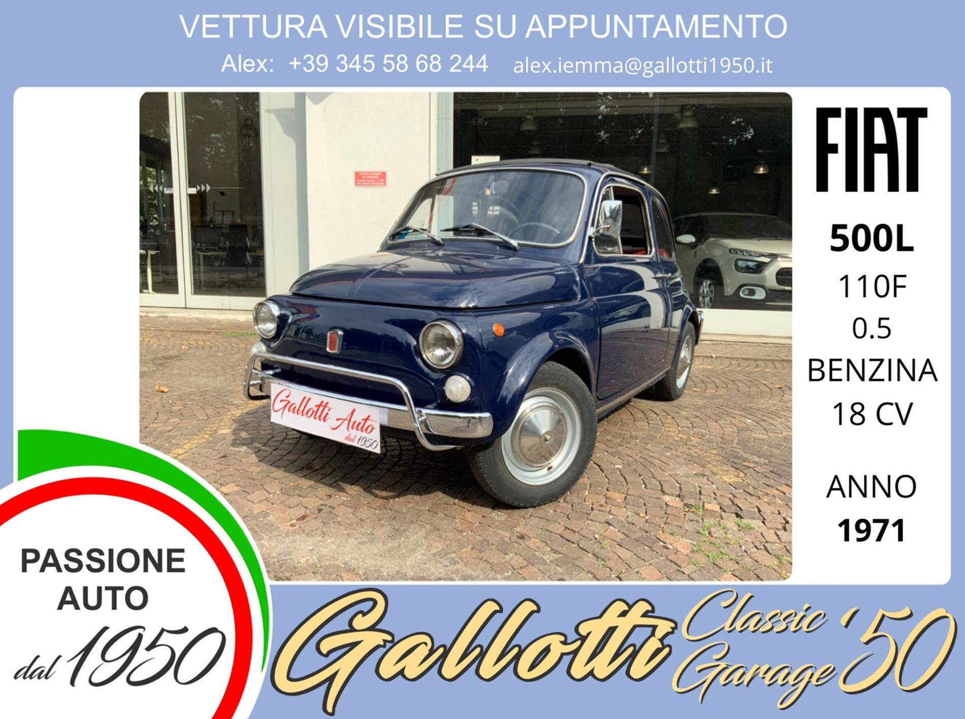 FIAT 500L BERLINA 110 F  - Gallotti Auto