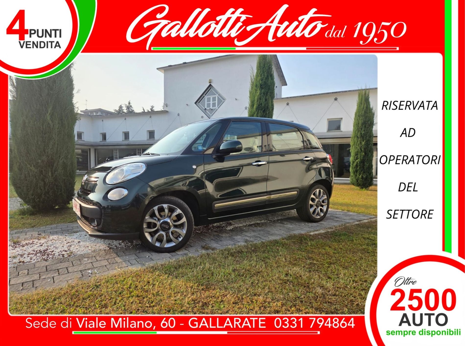 RISERVATA A COMMERCIANTI D’AUTO - Gallotti Auto