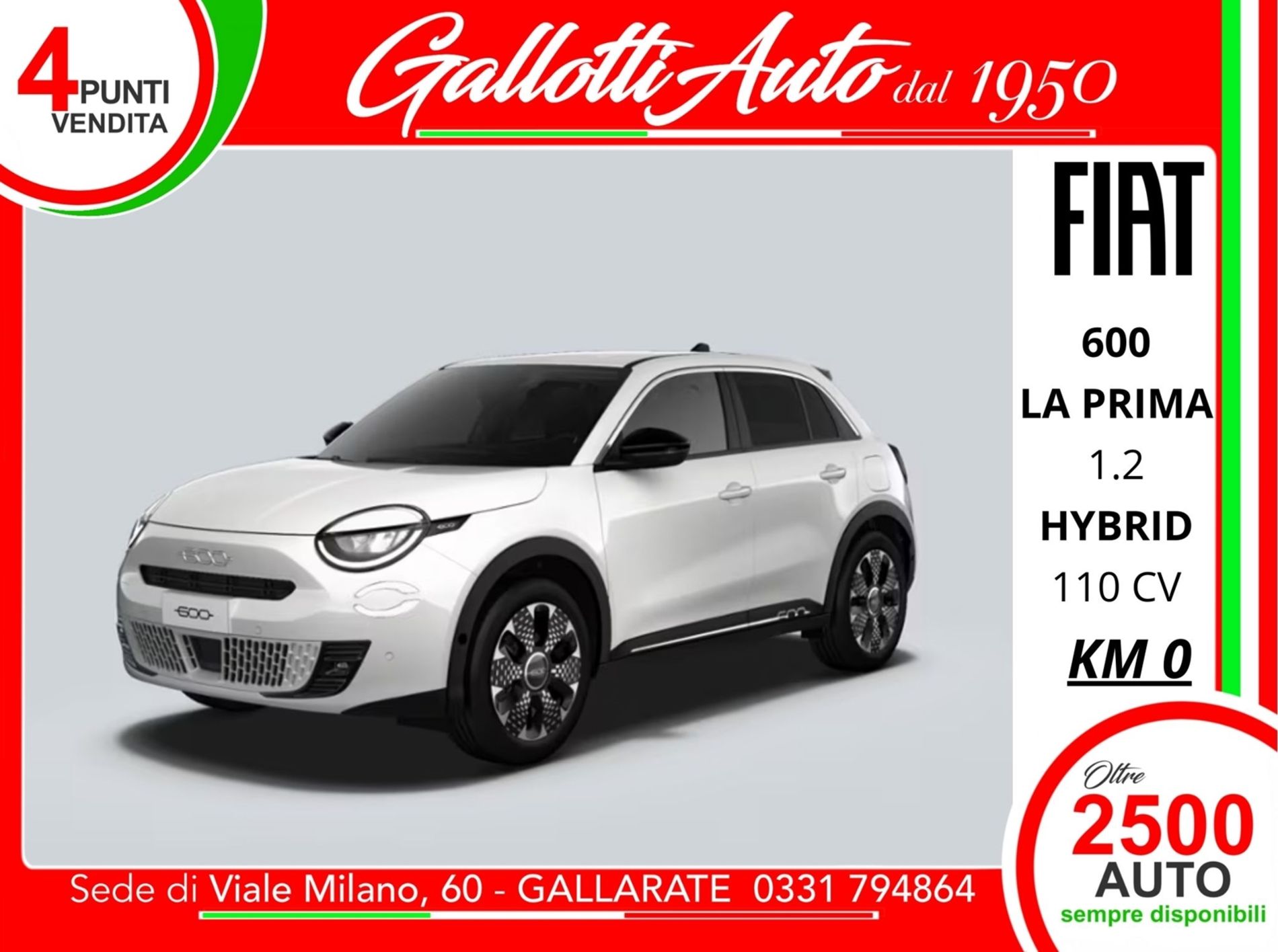 1.2 hybrid La Prima 110cv  - Gallotti Auto