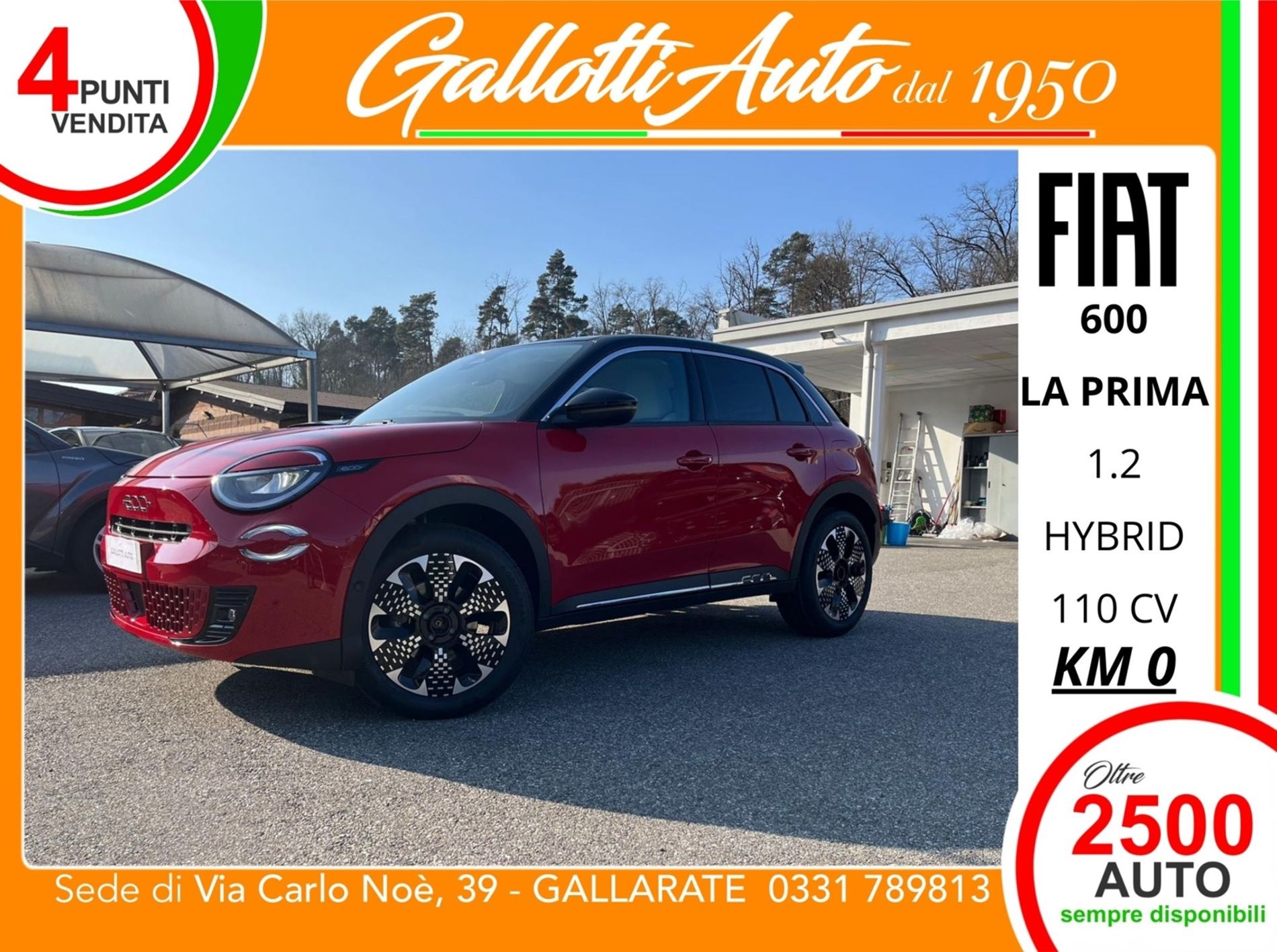 1.2 hybrid La Prima 110cv  - Gallotti Auto