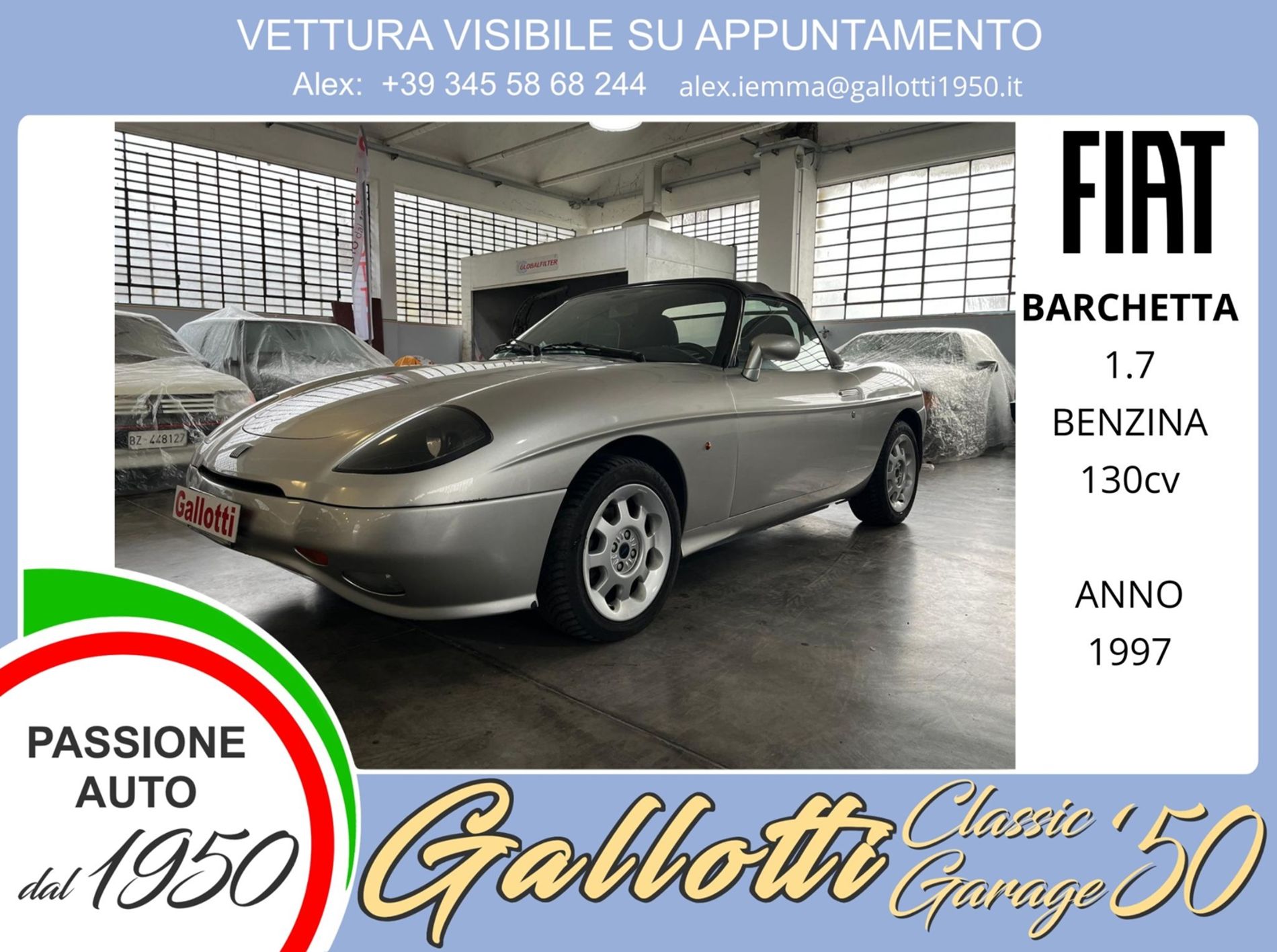 FIAT BARCHETTA  - Gallotti Auto