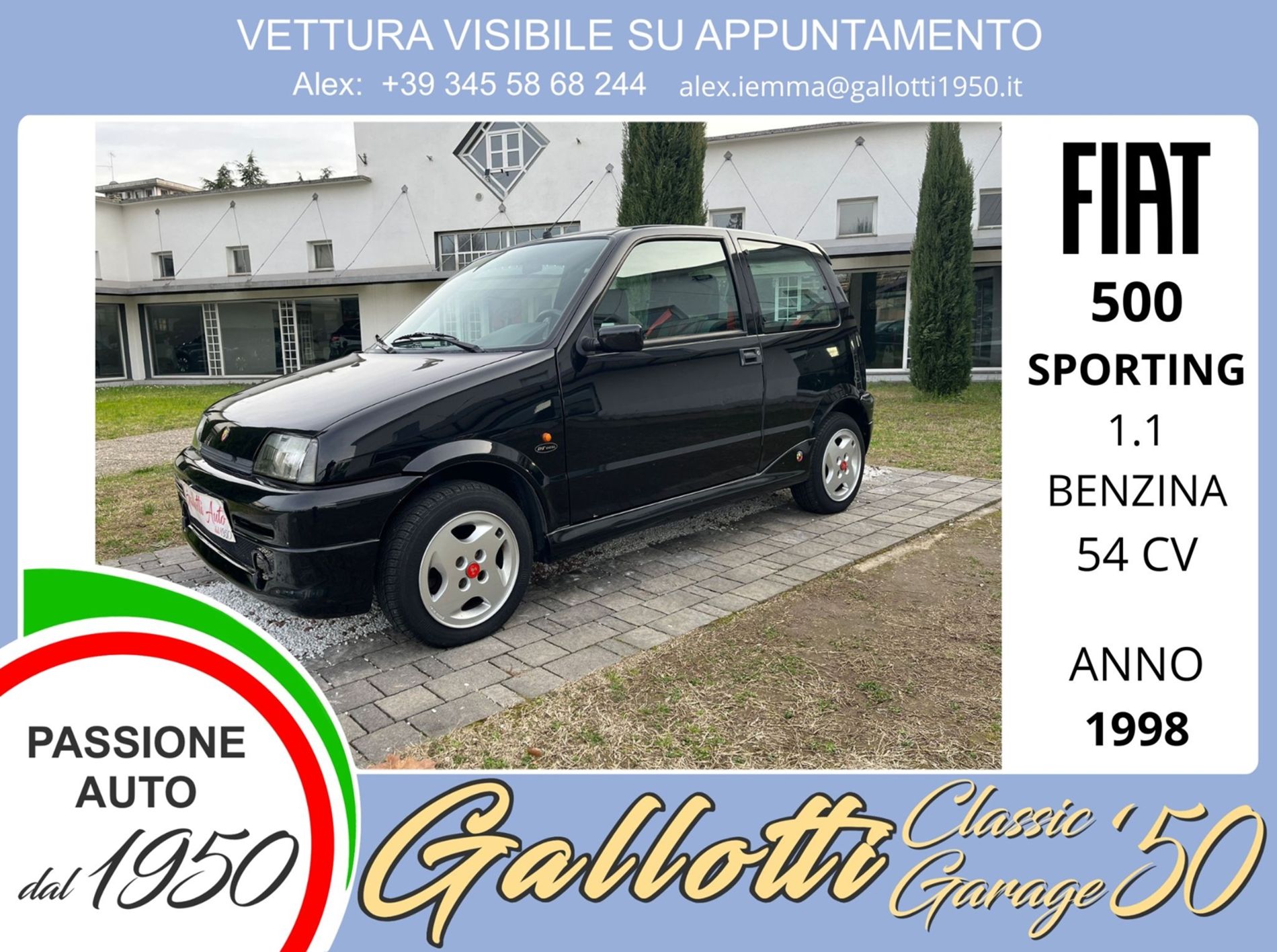SPORTING 1.1 benzina 54cv  - Gallotti Auto