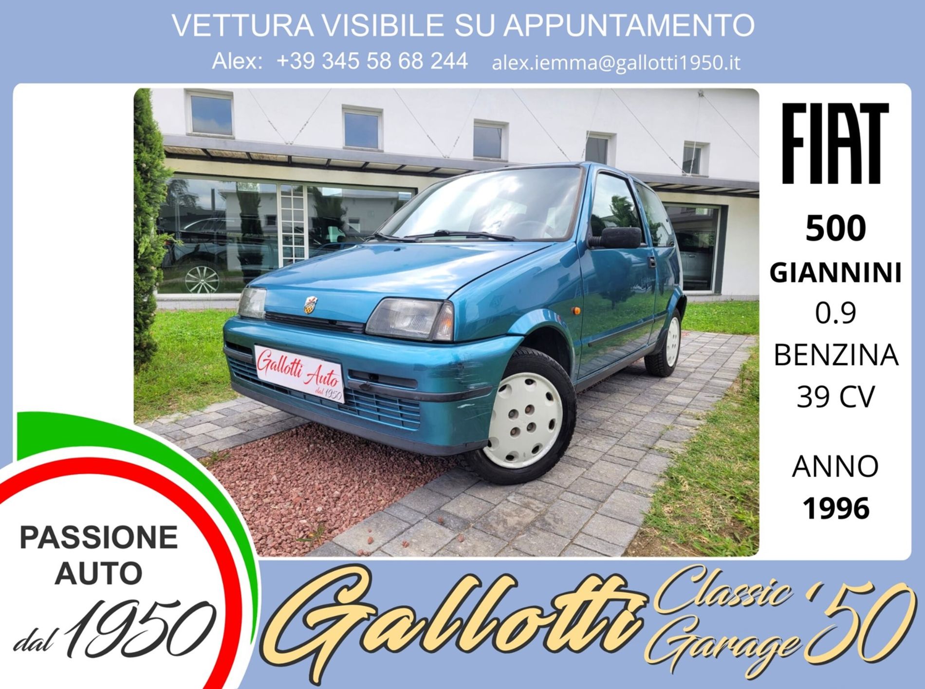 FIAT 500 GIANNINI - Gallotti Auto