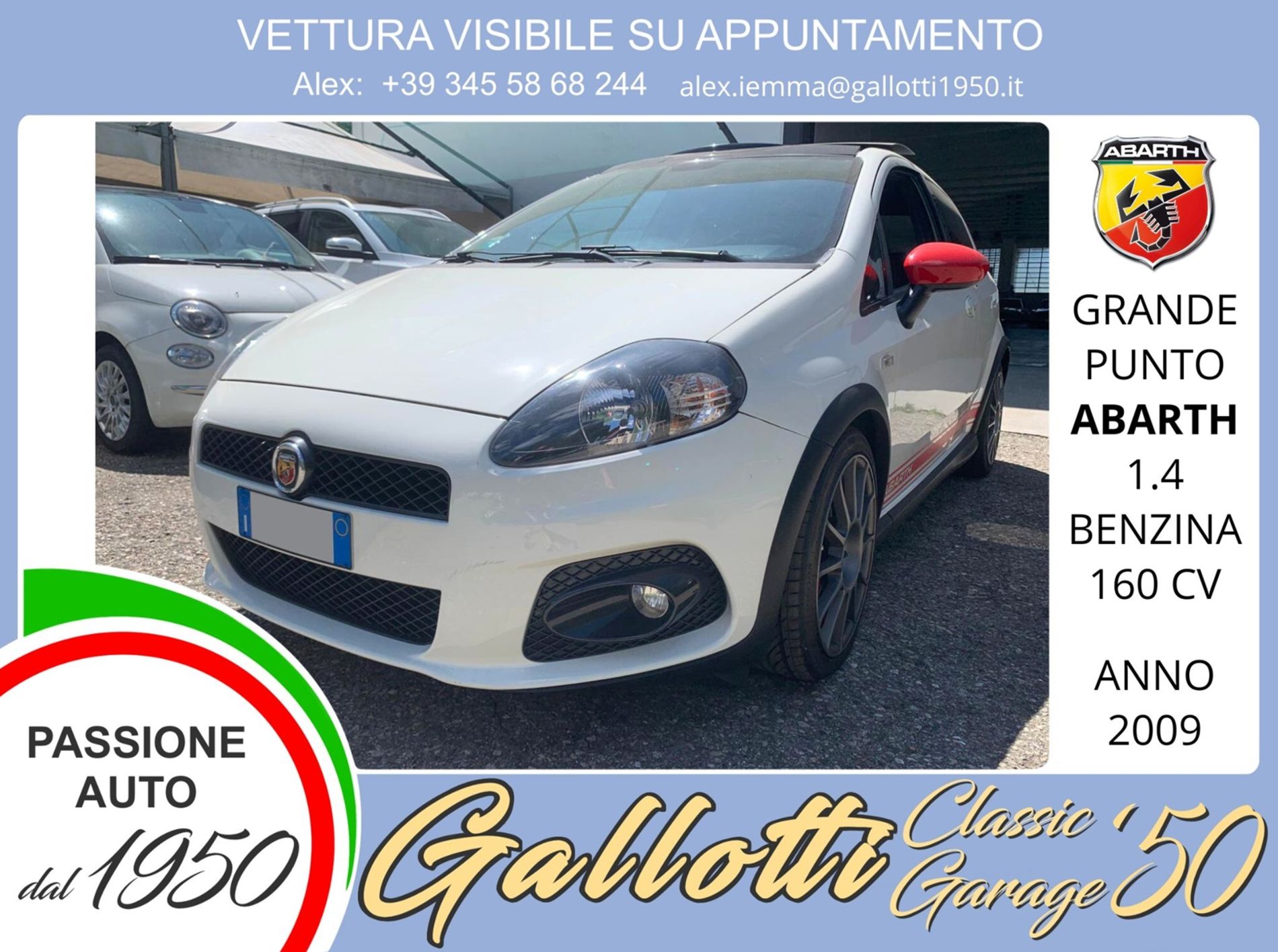 Fiat Grande Punto ABARTH 1.4 benzina 160 cv - Gallotti Auto