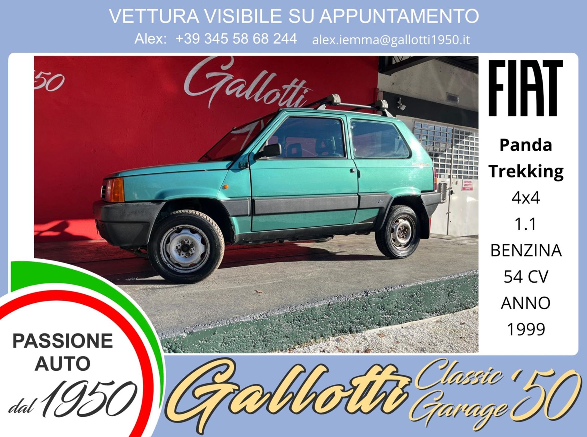 1.1 Trekking 4x4 54 cv benzina  - Gallotti Auto