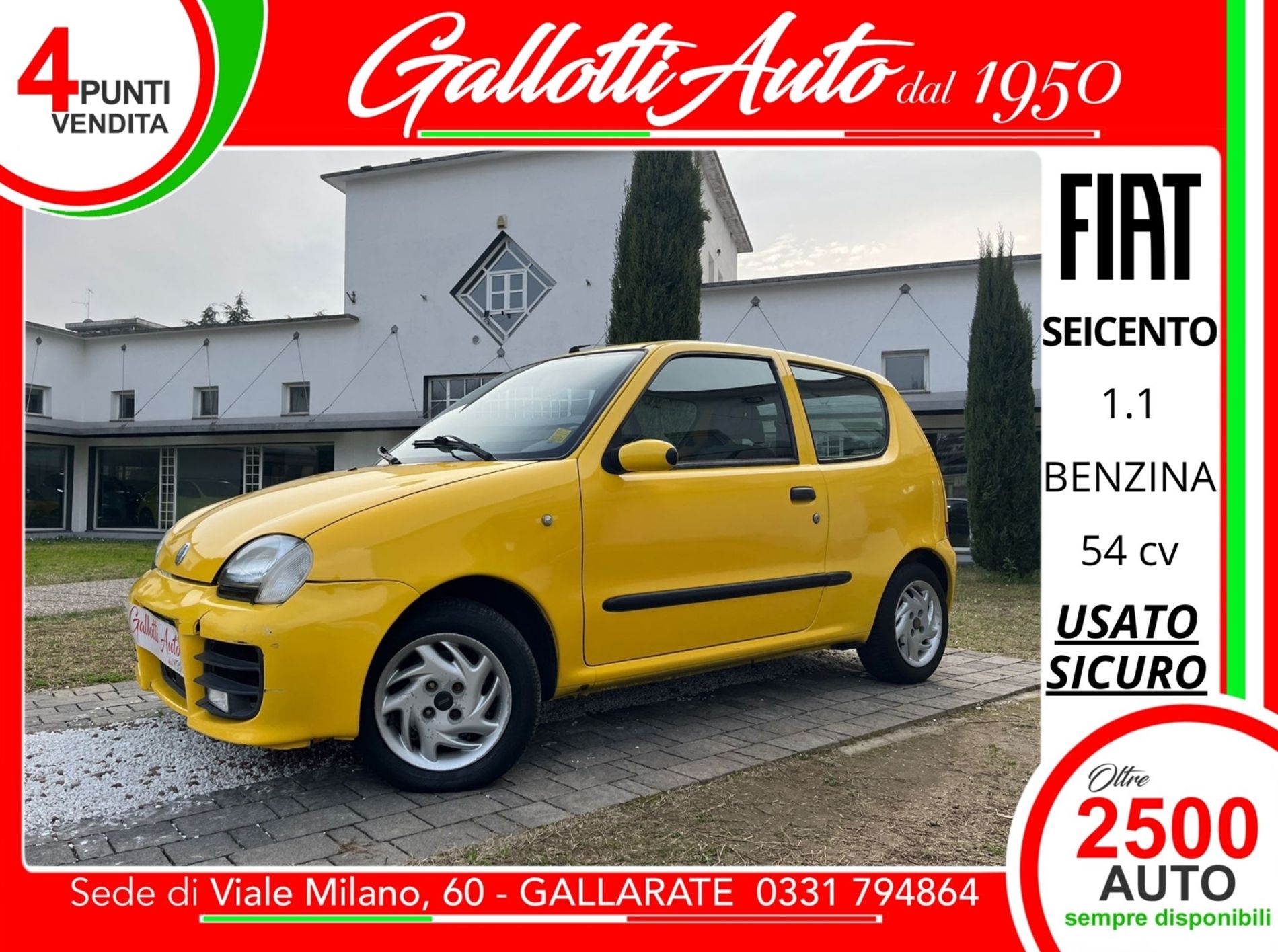 Sporting 1.1 benzina 54cv - Gallotti Auto