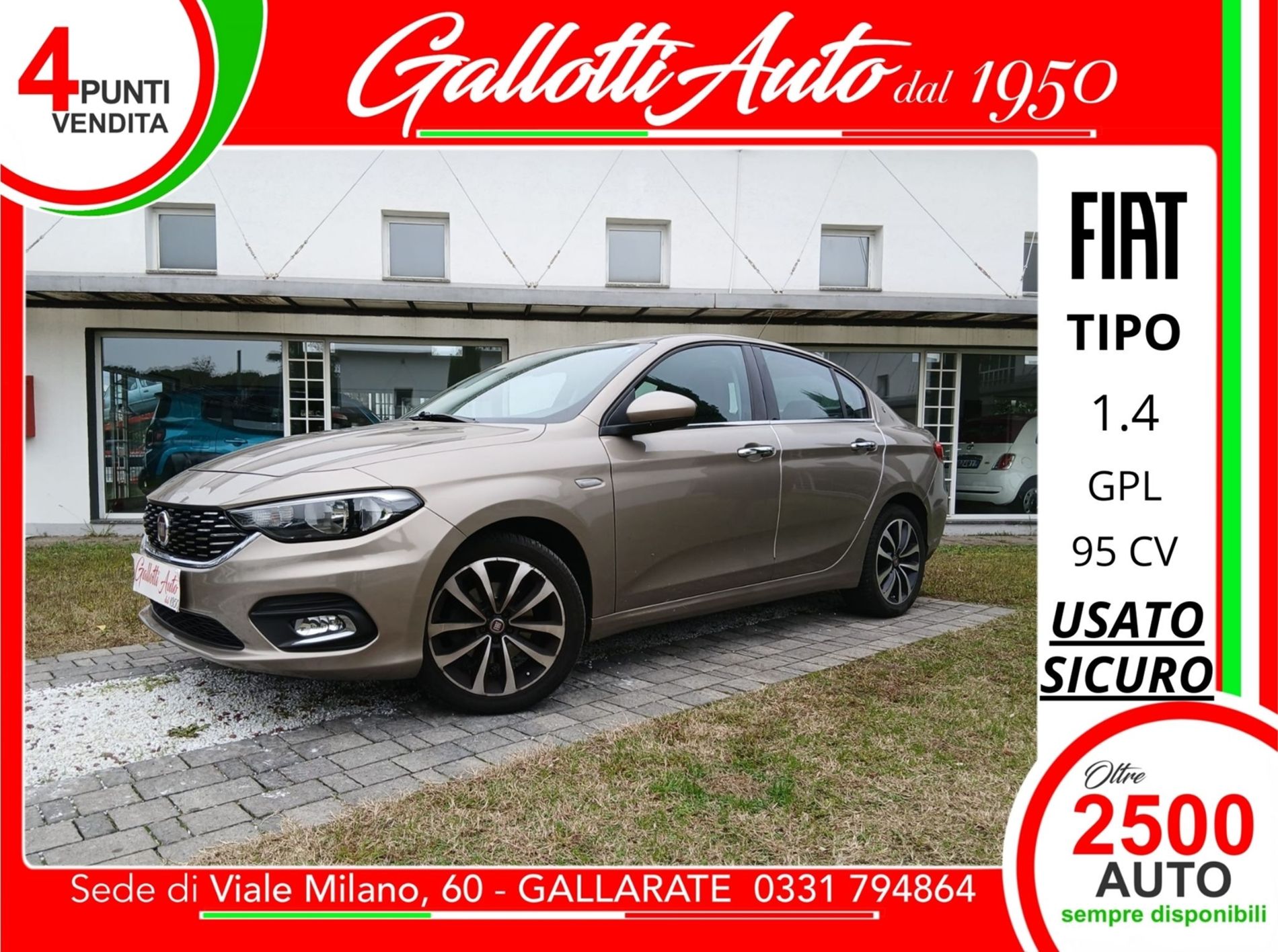 4p 1.4 Lounge 95cv - Gallotti Auto