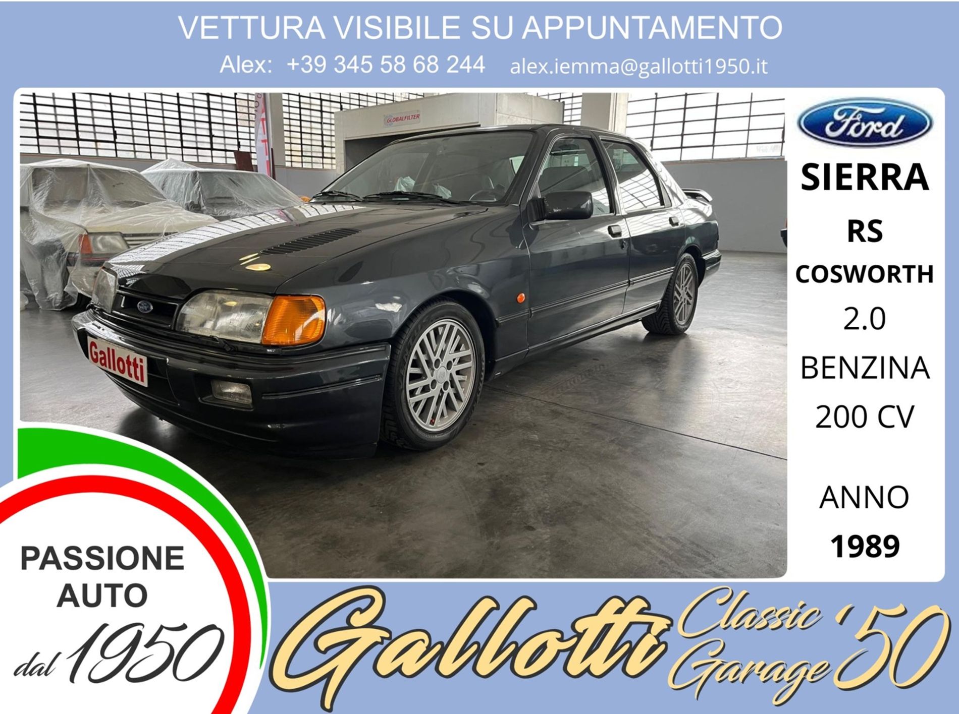 Cosworth RS 2.0 4p   - Gallotti Auto