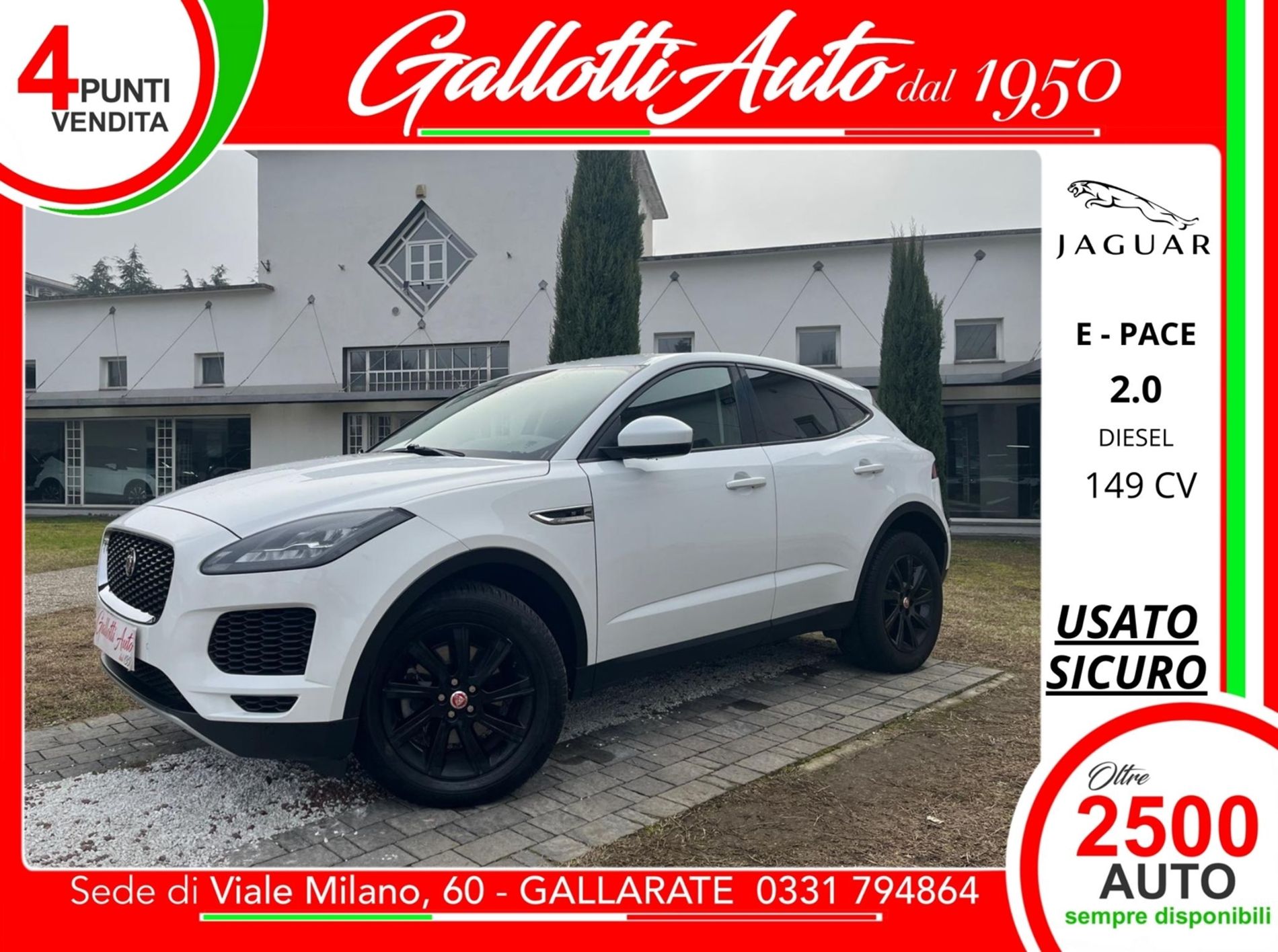 JAGUAR E-PACE AWD - Gallotti Auto