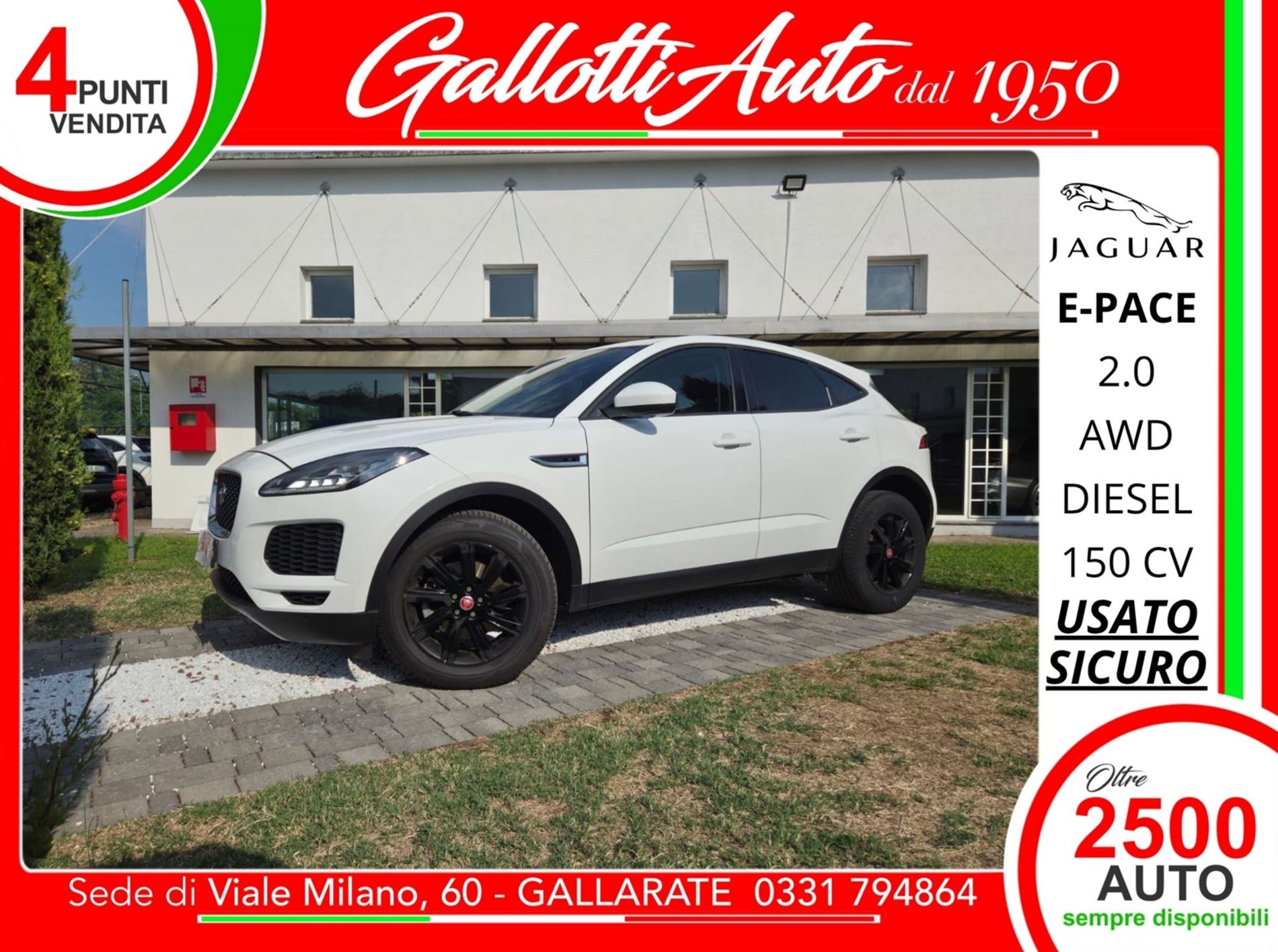 JAGUAR E-PACE AWD - Gallotti Auto