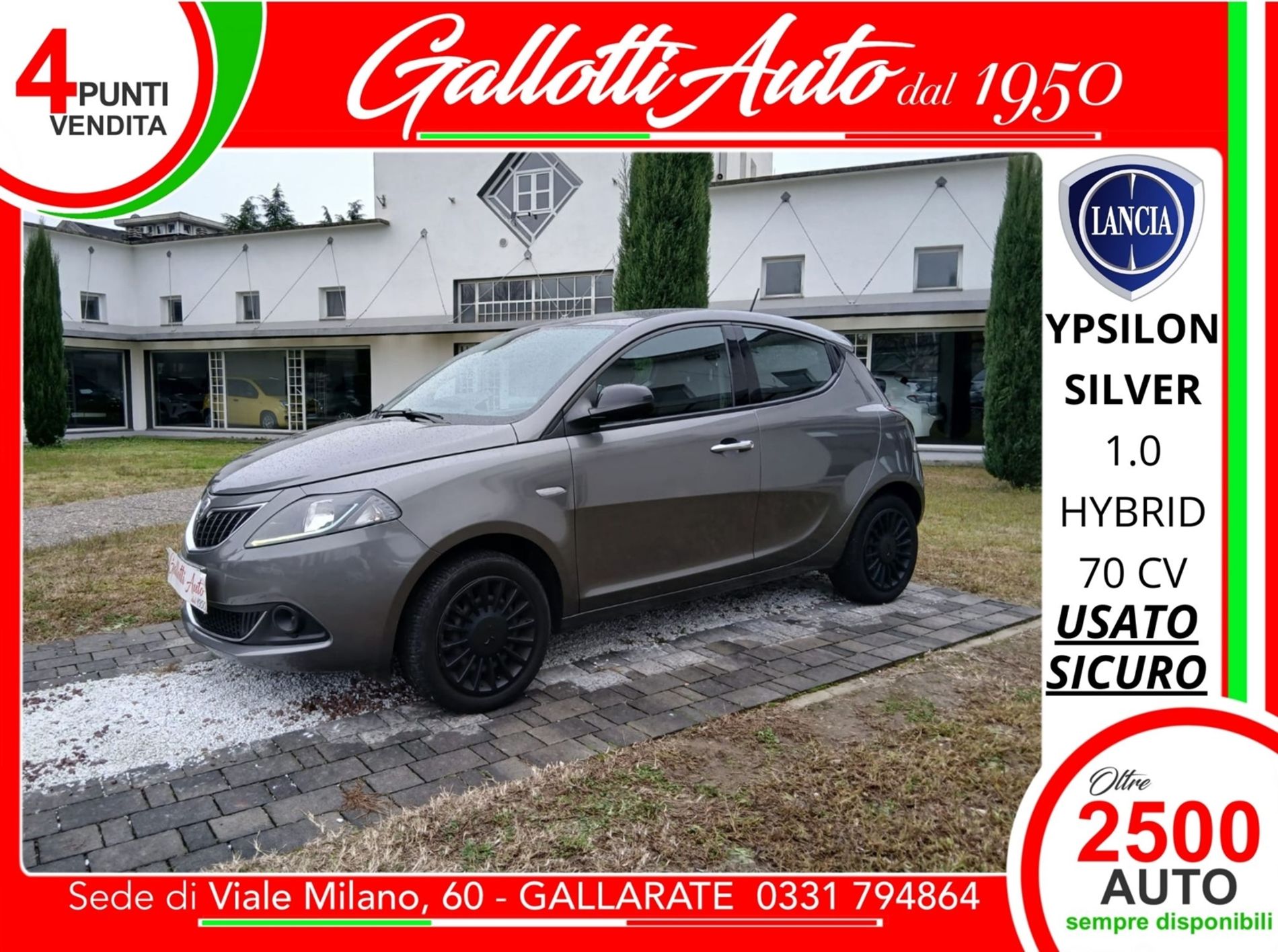 Silver 1.0 Hybrid 70cv - NEOPATENTATI - Gallotti Auto