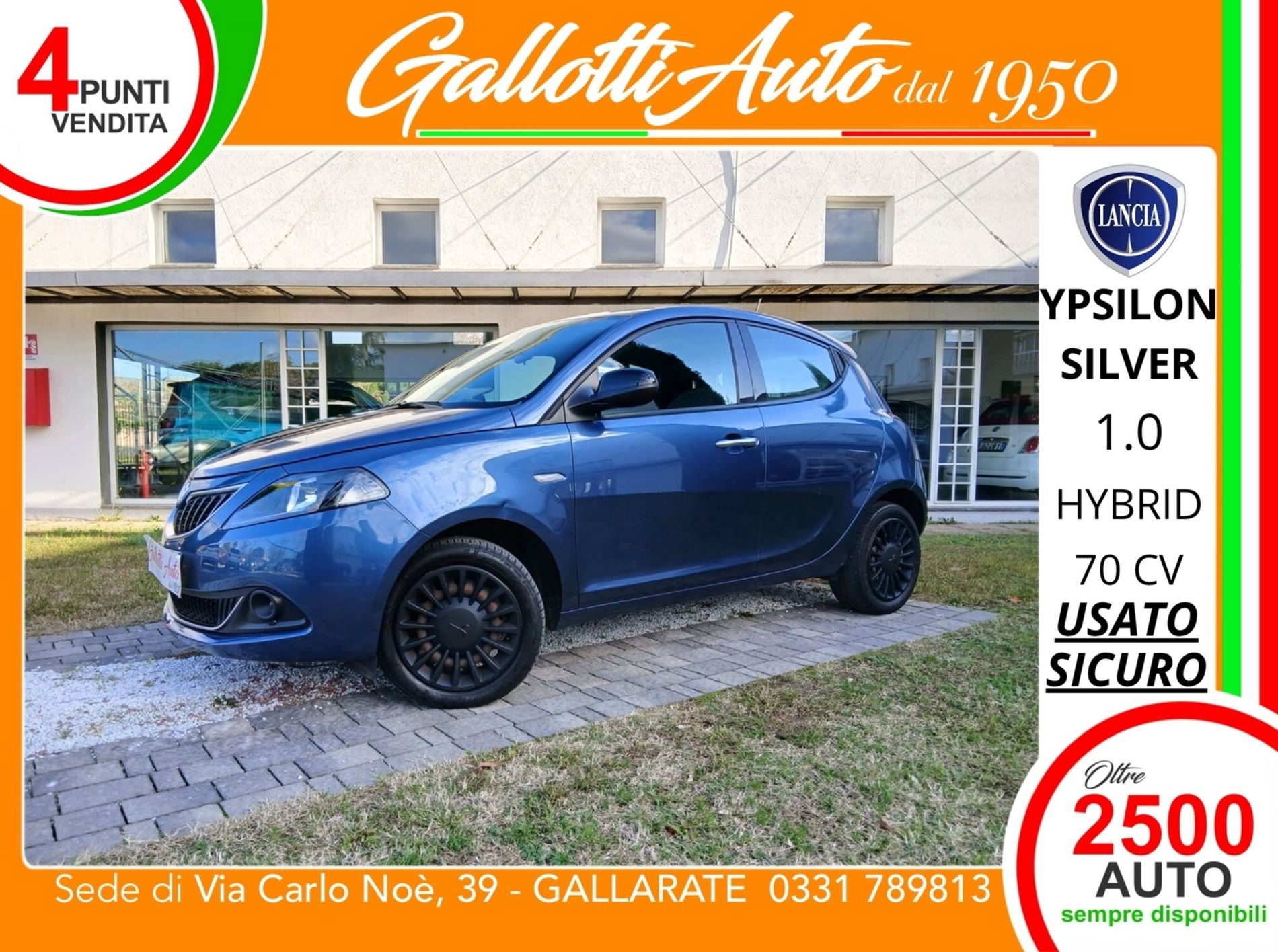 Lancia SILVER 1.0 hybrid 70cv  - Gallotti Auto