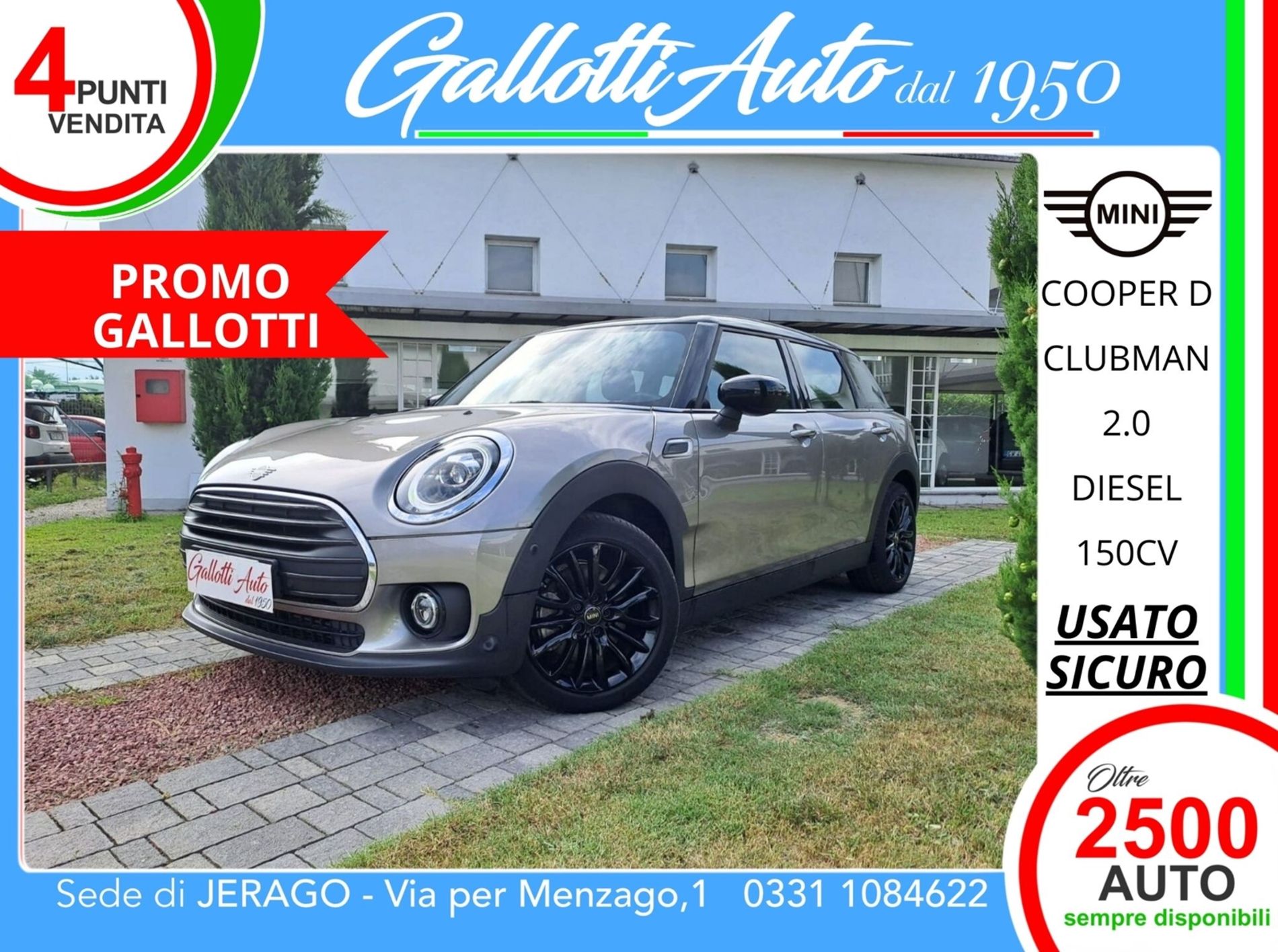 MINI Mini Clubman Cooper D Clubman - PROMO GALLOTTI - Gallotti Auto
