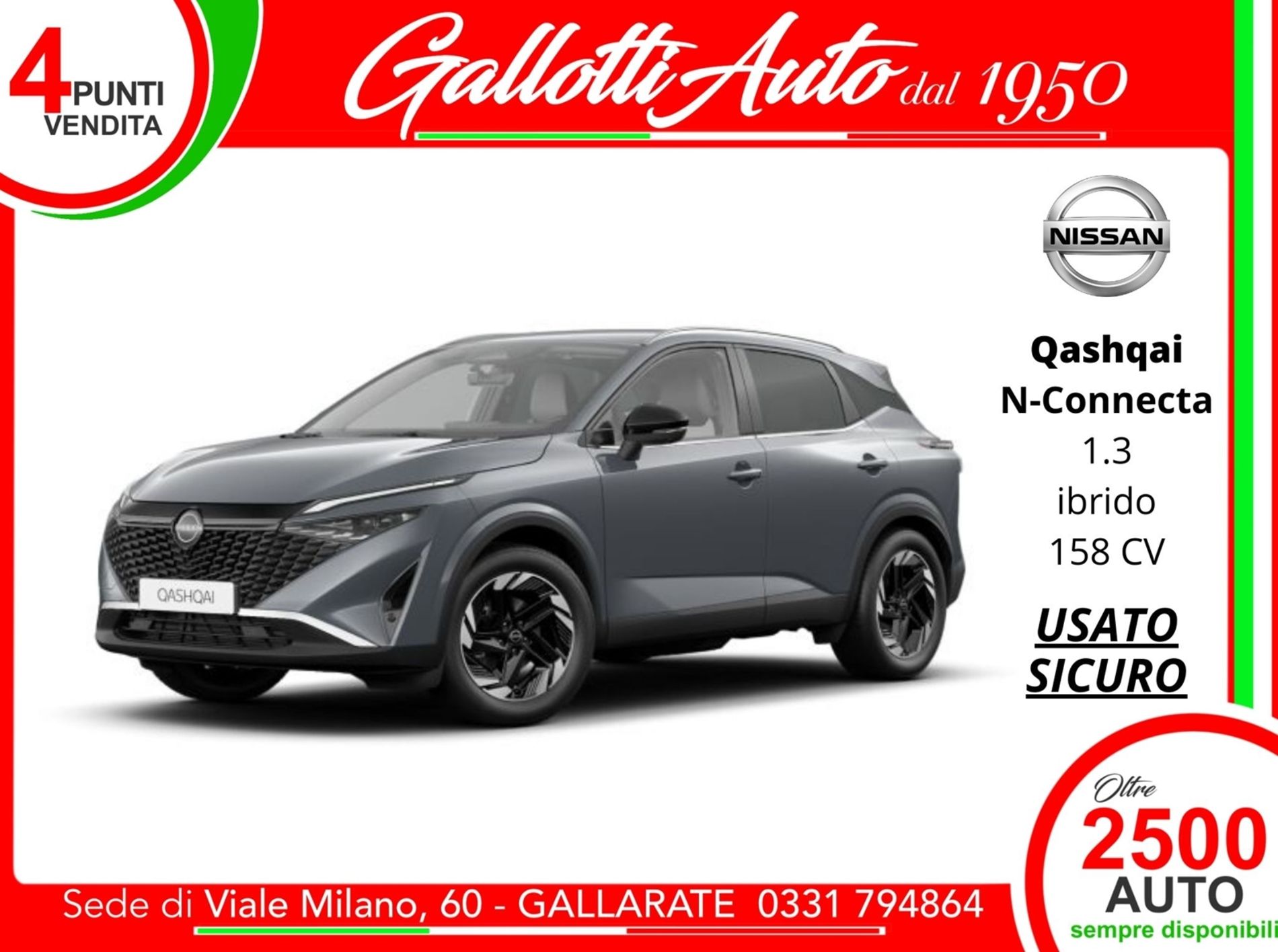1.3 mhev N-Connecta 2wd 158cv xtronic - Gallotti Auto