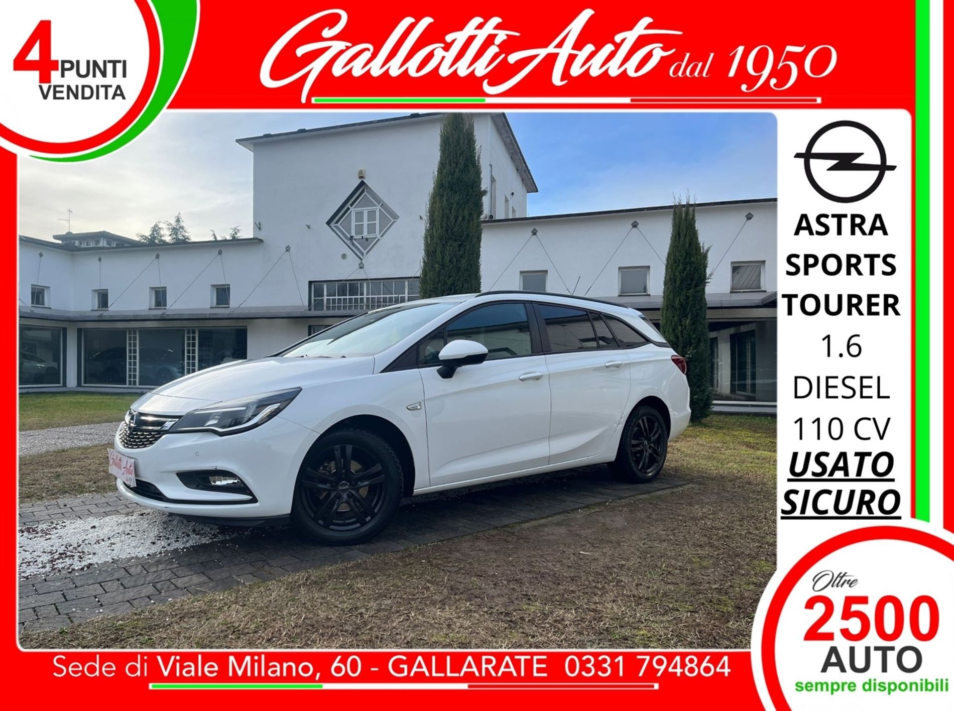 Sports Tourer 1.6 cdti s&s 110cv - Gallotti Auto