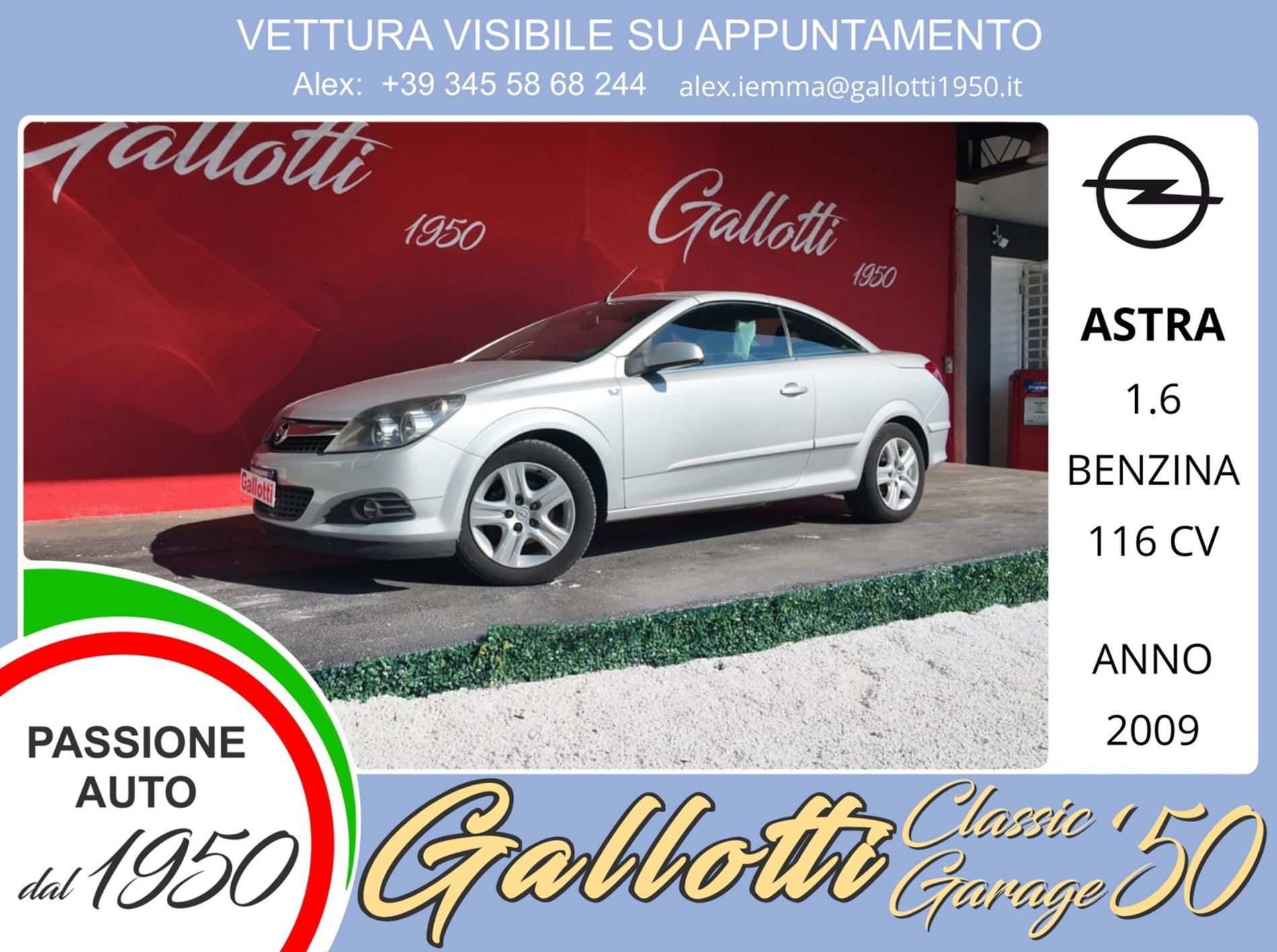 OPEL ASTRA  - Gallotti Auto