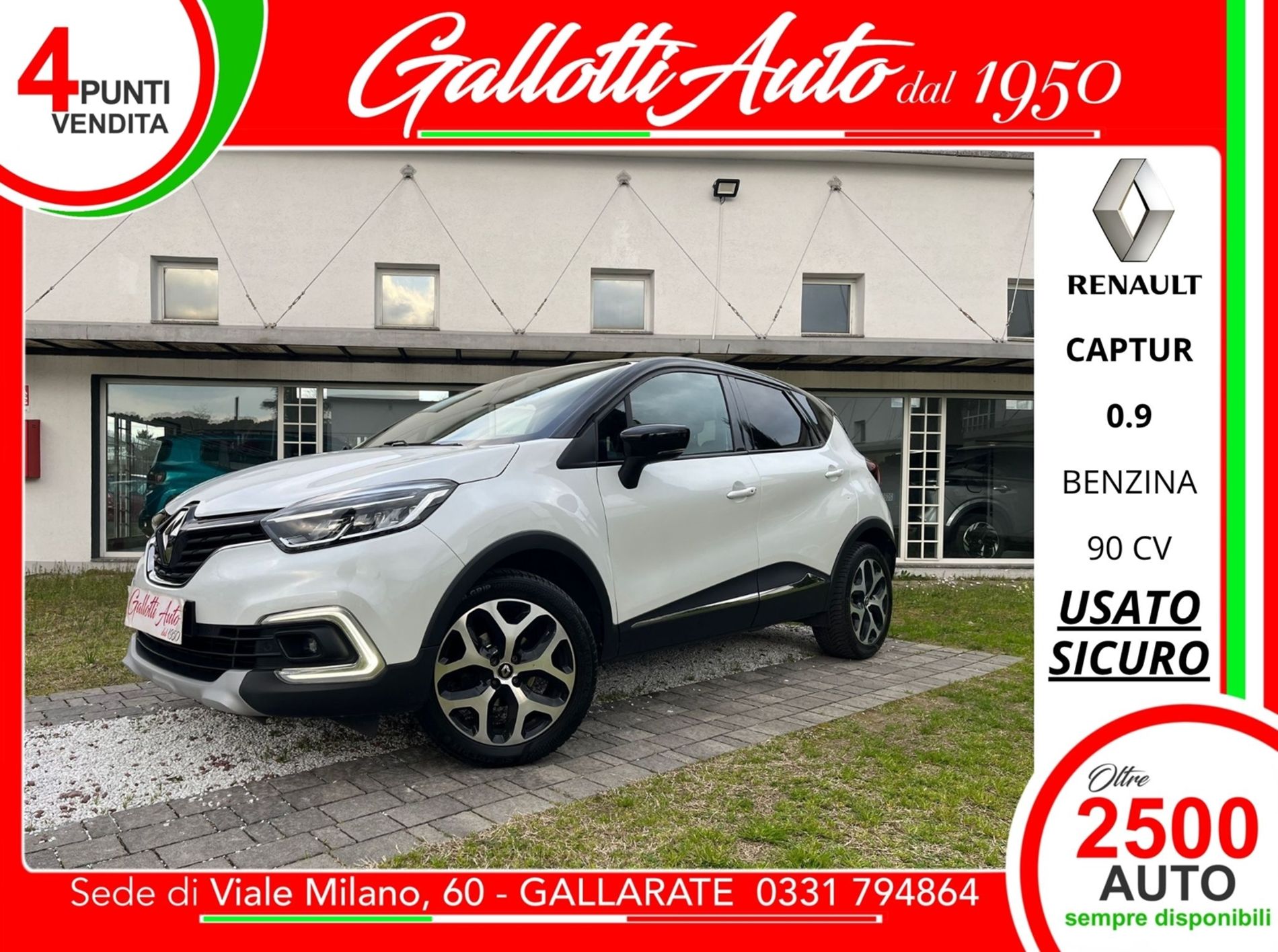 RENAULT Captur 0.9 tce Sport Edition2 90cv  - Gallotti Auto