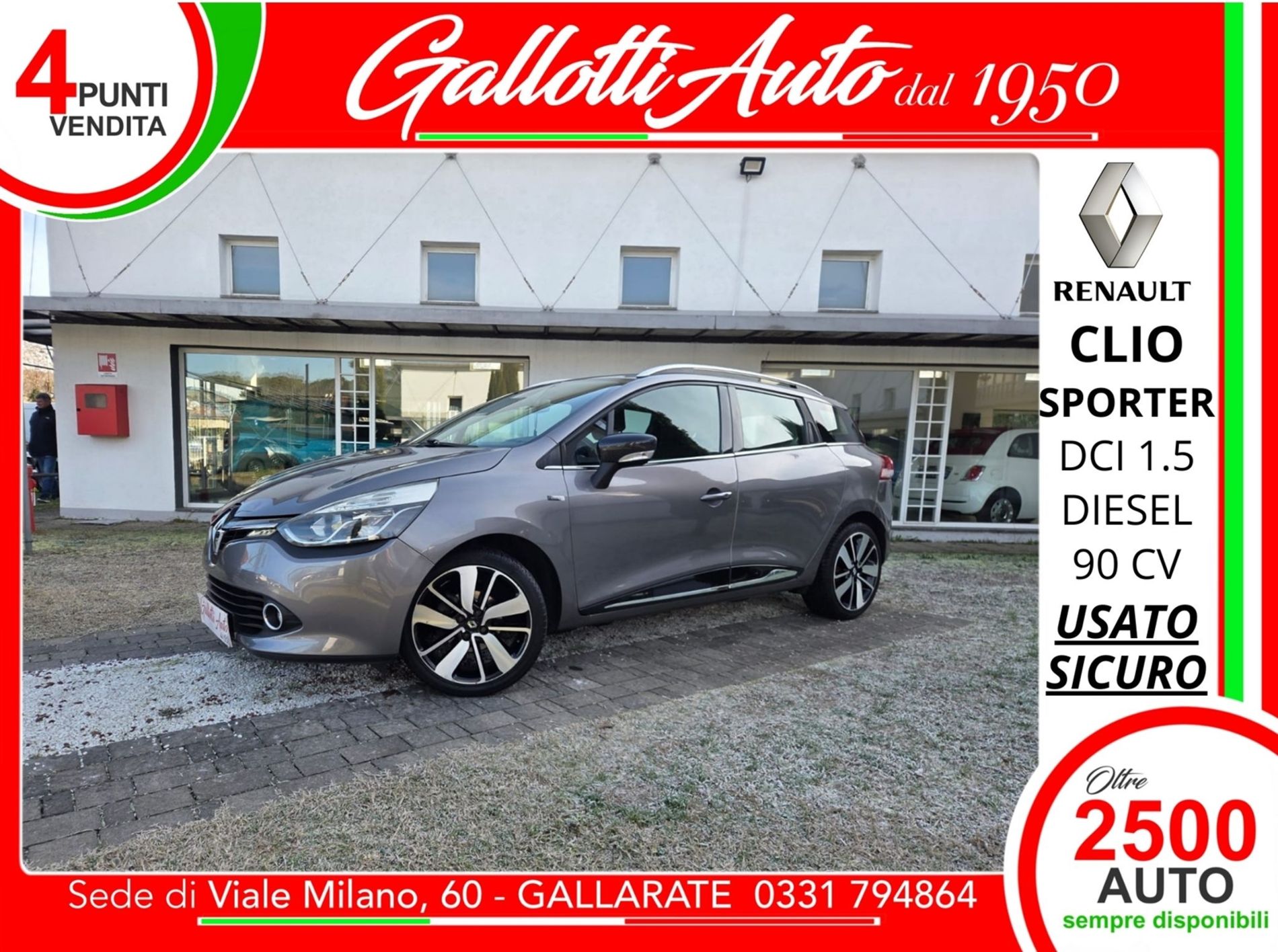 SW 1.5 dci s&s 90cv   - Gallotti Auto