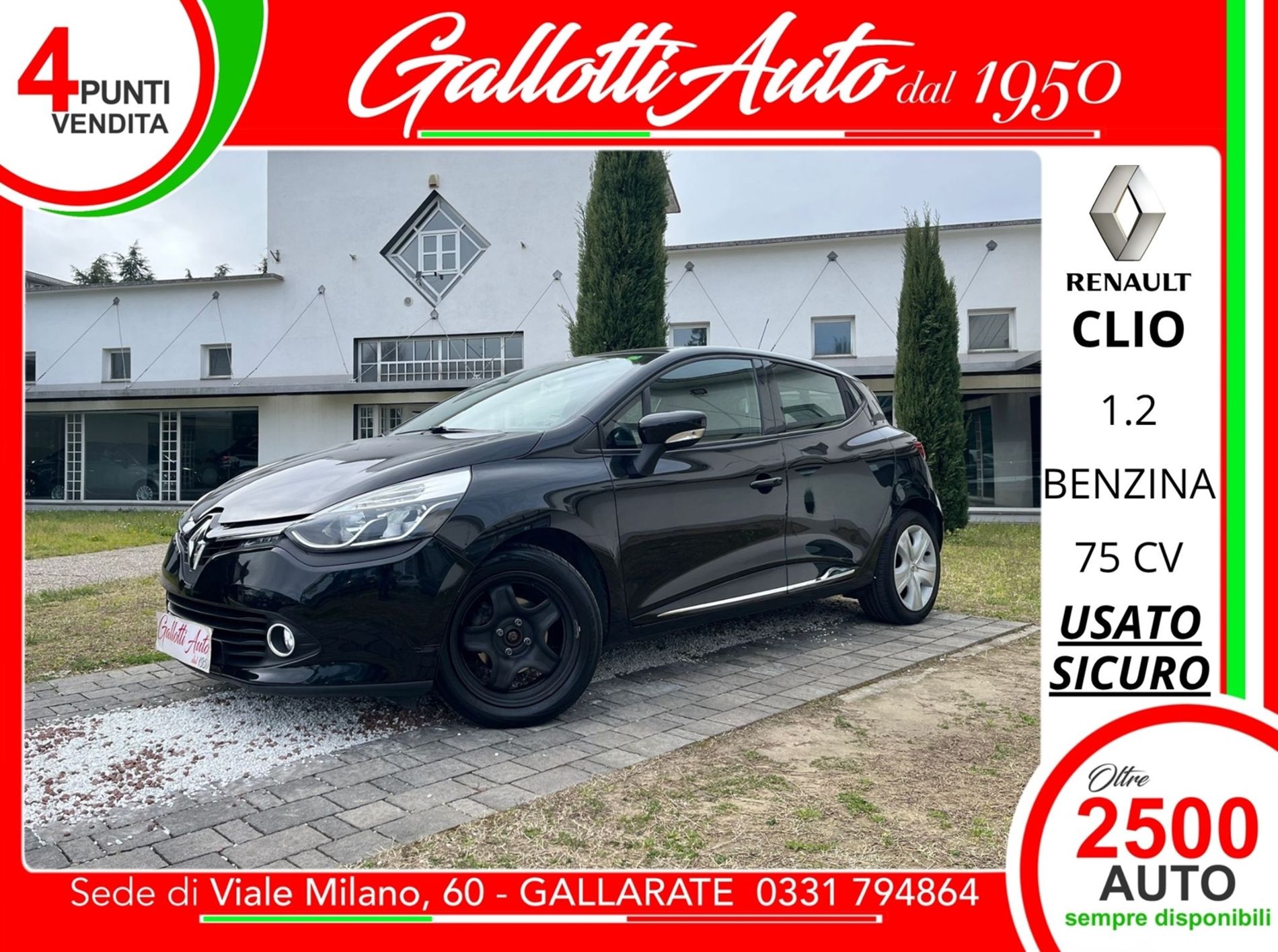 5p 1.2 Live 75cv - Gallotti Auto