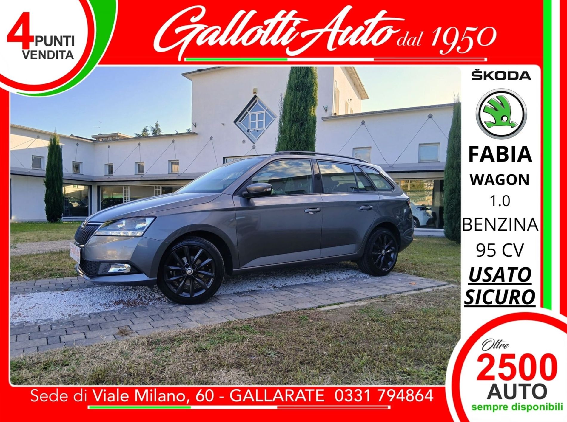 SKODA FABIA Wagon 1.0 TSI 95 CV - Gallotti Auto