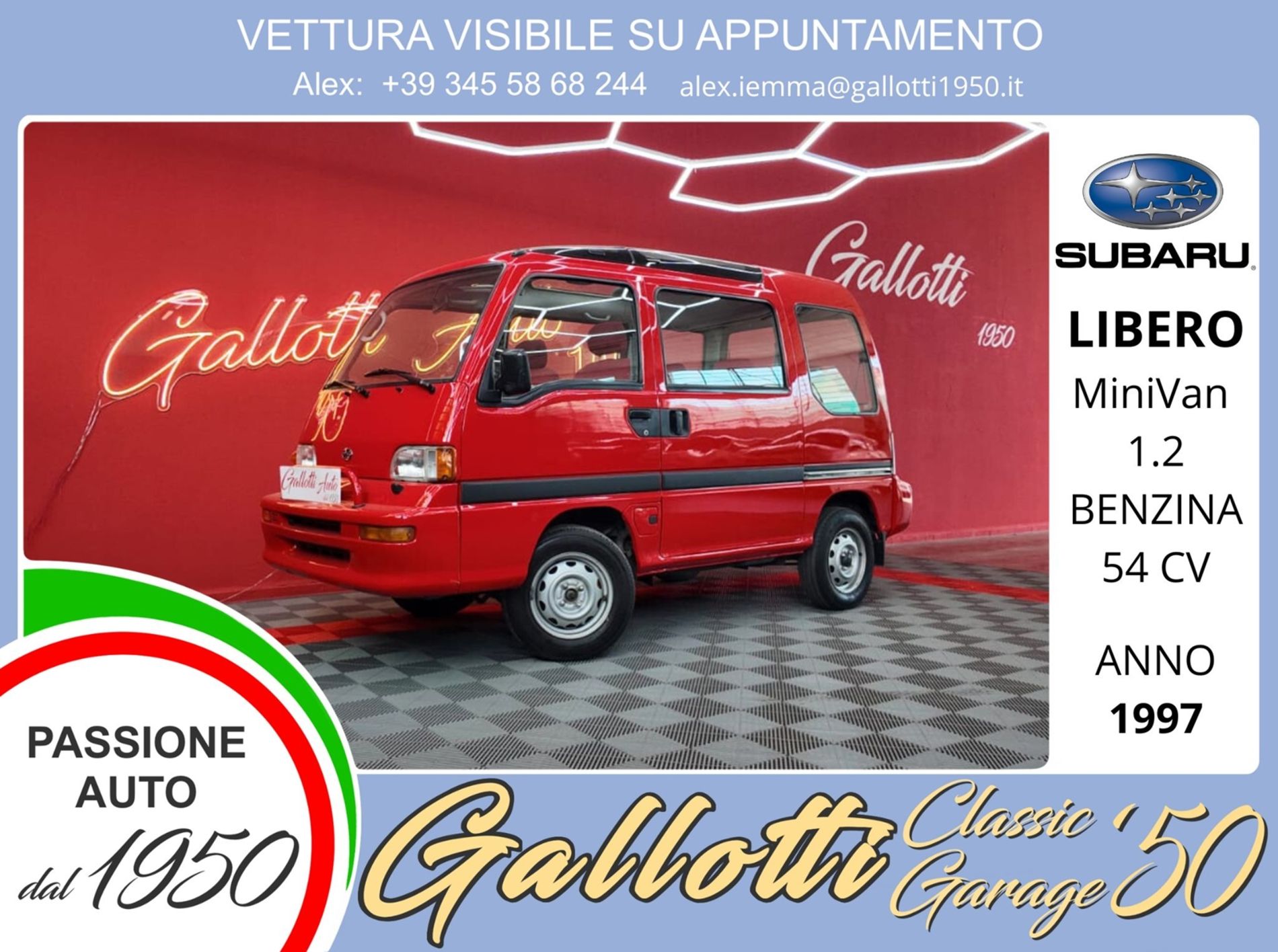 E MiniVan 1.2 Libero 4wd - Gallotti Auto
