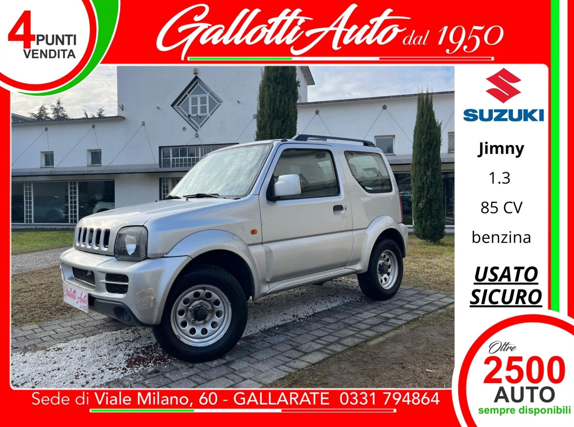 1.3 16v JLX+ 4wd - Gallotti Auto