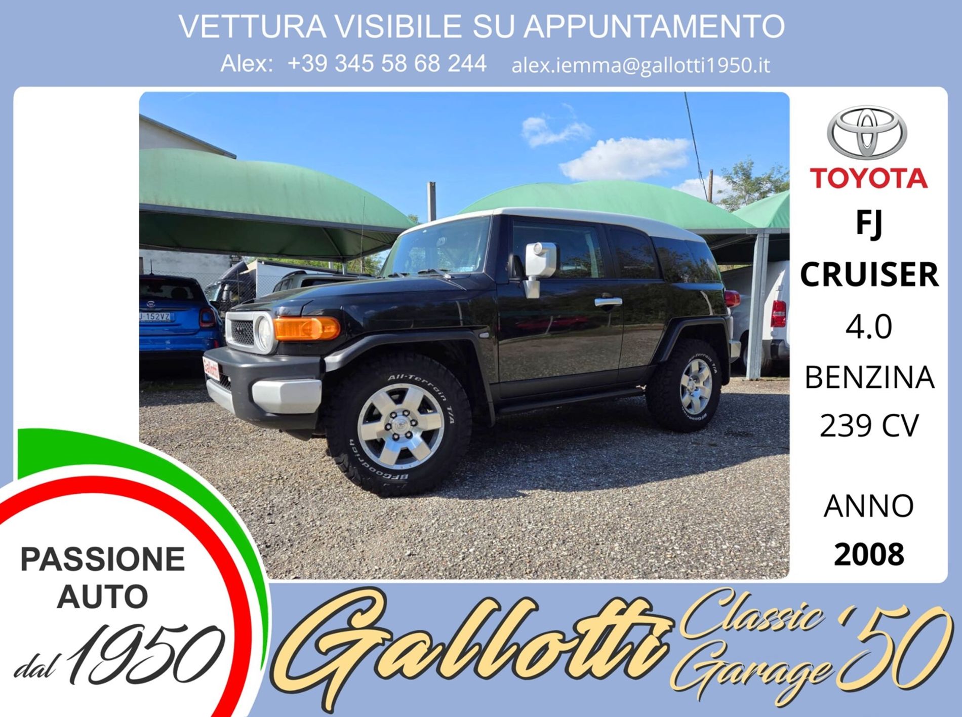 TOYOTA FJ CRUISER  - Gallotti Auto