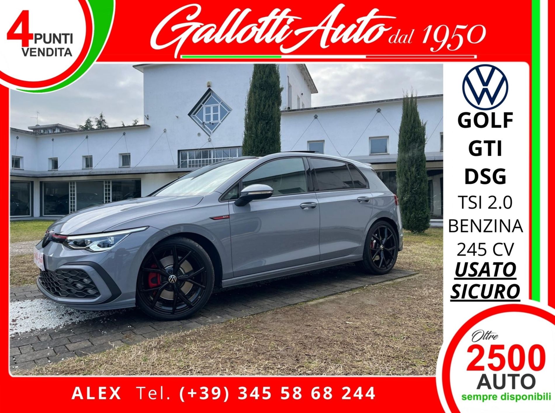 GTI 2.0 tsi 245cv dsg  - Gallotti Auto