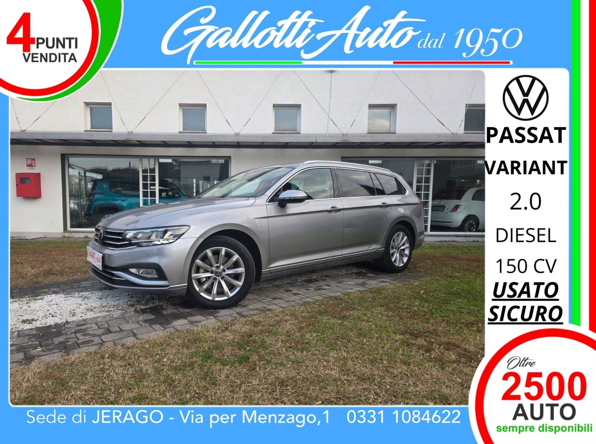 Wagon 2.0 tdi evo Executive 150cv dsg - Gallotti Auto