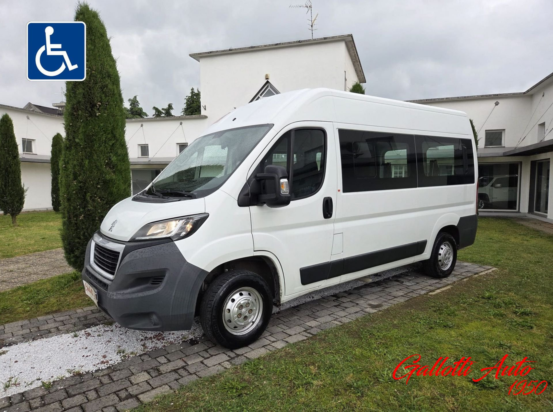 Peugeot Boxer 330 2.2 HDi/130CV FAP PM-TM Combi+IVA-DISABILI - Gallotti Auto