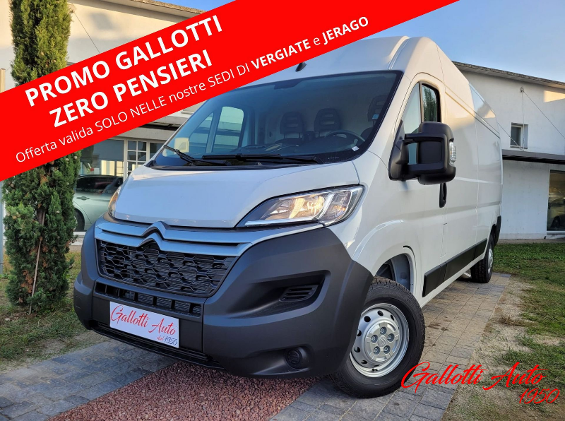 Citroën Jumper 33 BlueHDi 120 S&S L3H2 Furgone+IVA-PROMO GALLOTTI Ø PENSIERI - Gallotti Auto