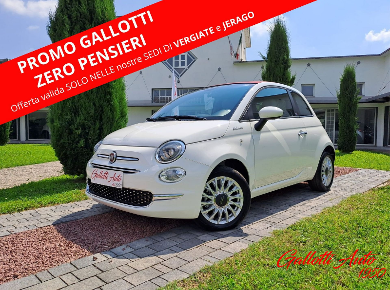 FIAT 500C 1.0 Hybrid Dolcevita-PROMO GALLOTTI Ø PENSIERI - Gallotti Auto