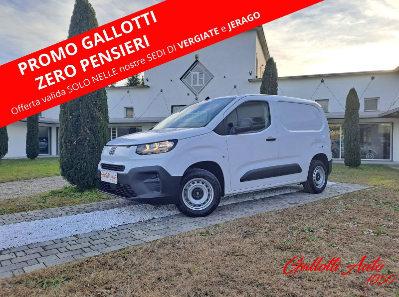 FIAT Doblò 1.5 BlueHdi 100CV PC-TN Van+IVA-PROMO GALLOTTI Ø PENSIERI - Gallotti Auto