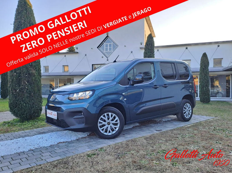 FIAT Doblò 1.5 BlueHdi 130CV Combi N1+IVA-PROMO GALLOTTI Ø PENSIERI - Gallotti Auto