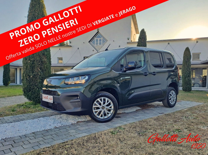 FIAT Doblò 1.5 BlueHdi 130CV Combi N1+IVA-PROMO GALLOTTI Ø PENSIERI - Gallotti Auto