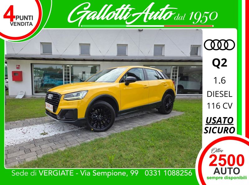 Audi Q2 I 2017 Q2 1.6 tdi S line edition - Gallotti Auto