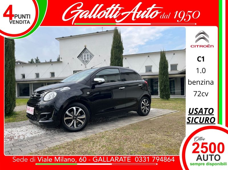CITROEN C1 C1 Airscape 5p 1.0 vti Feel 72cv neopatentati - Gallotti Auto
