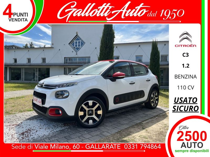 CITROEN C 3 C3 1.2 puretech Shine s&s 110cv - Gallotti Auto