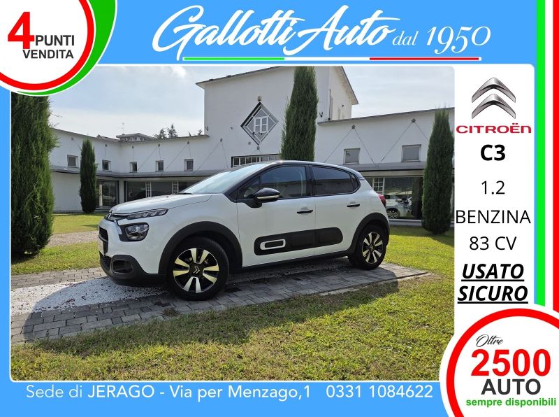 CITROEN C3 PURE TECH 83  S&S SHINE MY60 - Gallotti Auto