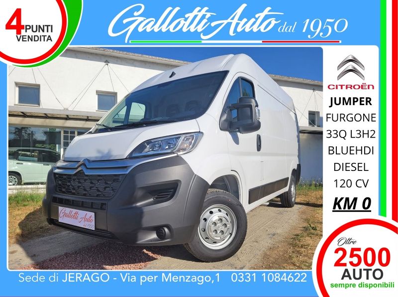 CITROEN JUMPER FURGONE 33 L3H2 BLUE HDI 120cv - Gallotti Auto