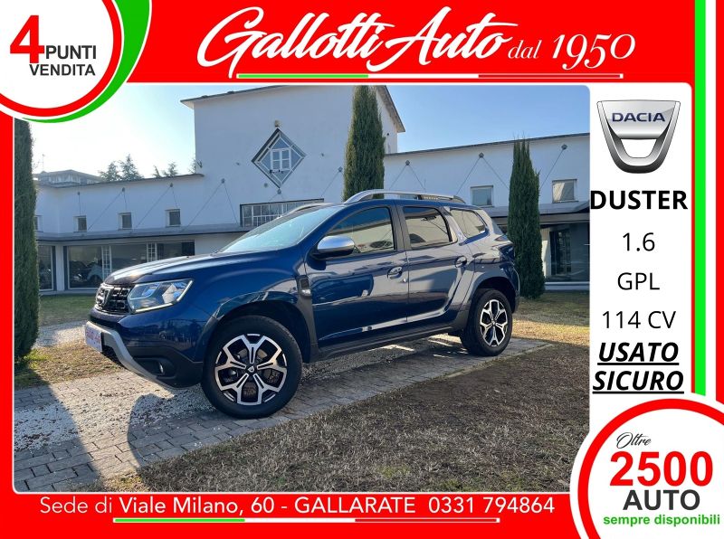 Dacia DUSTER 1.6 114 CV GPL  MAN - Gallotti Auto