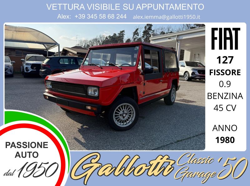 FIAT 127 FISSORE Cabrio 0.9 benzina 45cv - Gallotti Auto