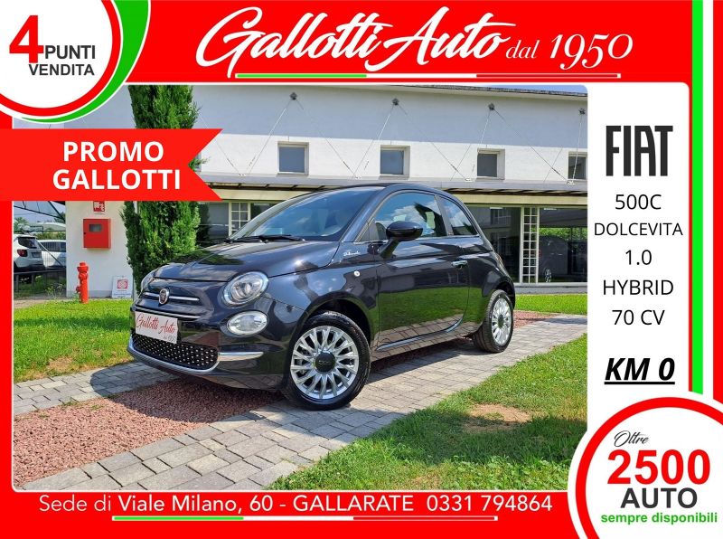 FIAT 500 C 1.0 hybrid Dolcevita 70cv - Gallotti Auto
