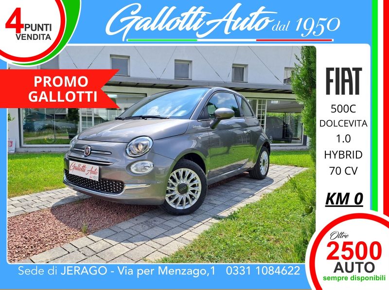 FIAT 500 C 1.0 hybrid Dolcevita 70cv - Gallotti Auto